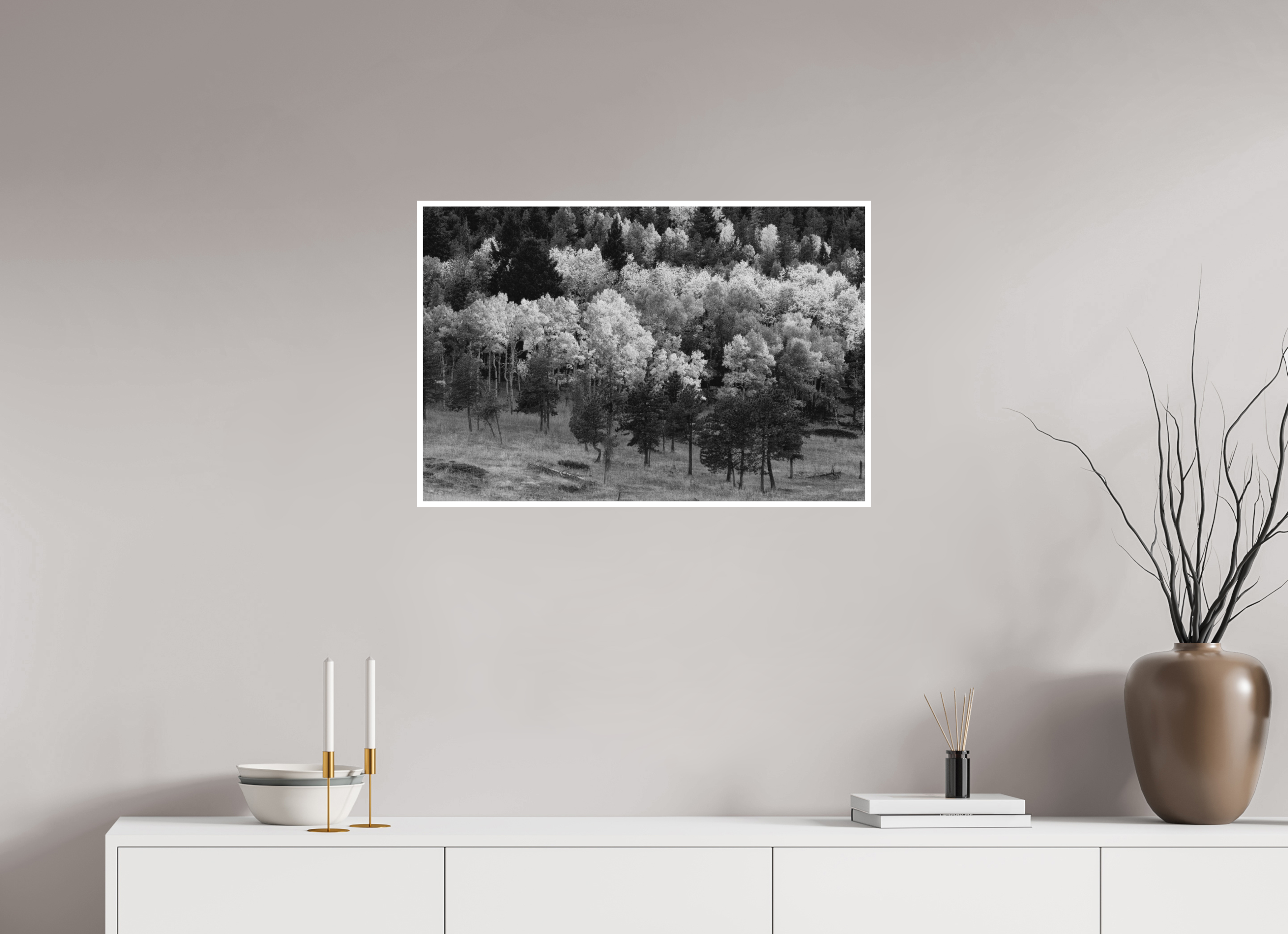 30 x 20″, Ilford B&W Paper: matte The Season Breathes Light