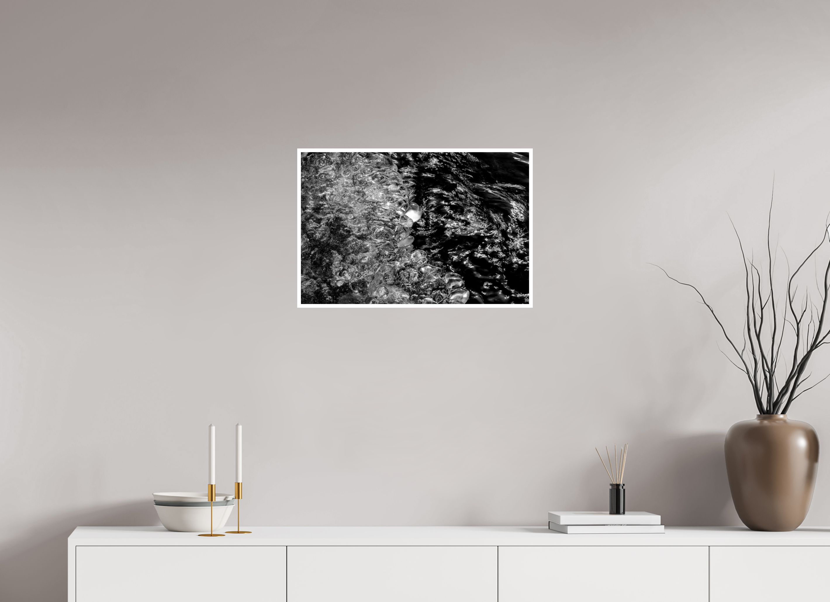 24 x 16″, Ilford Baryta Paper Ice Spheres