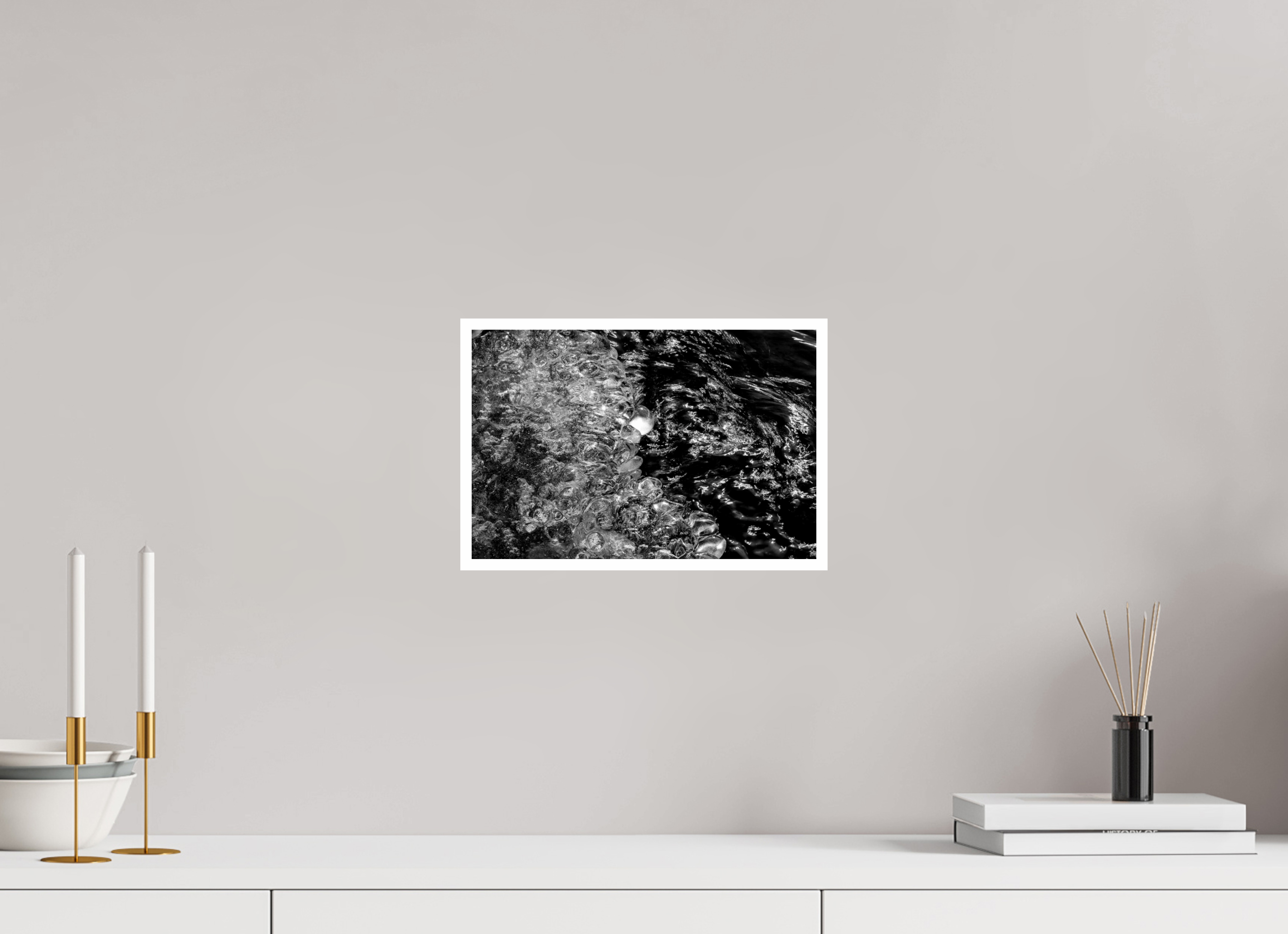 12 x 8″, Ilford Baryta Paper Ice Spheres