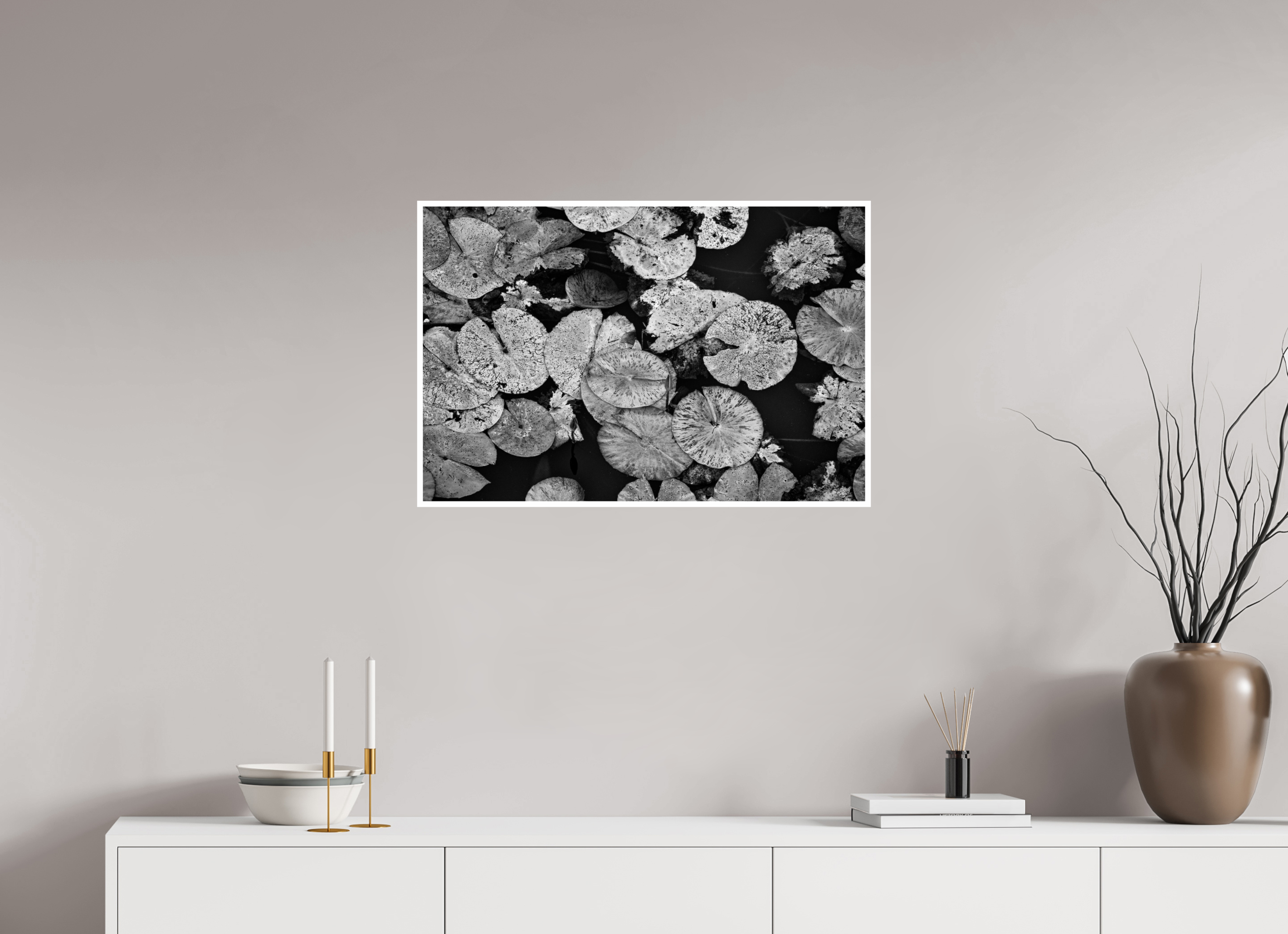 30 x 20″, Ilford B&W Paper: glossy Floating Silence