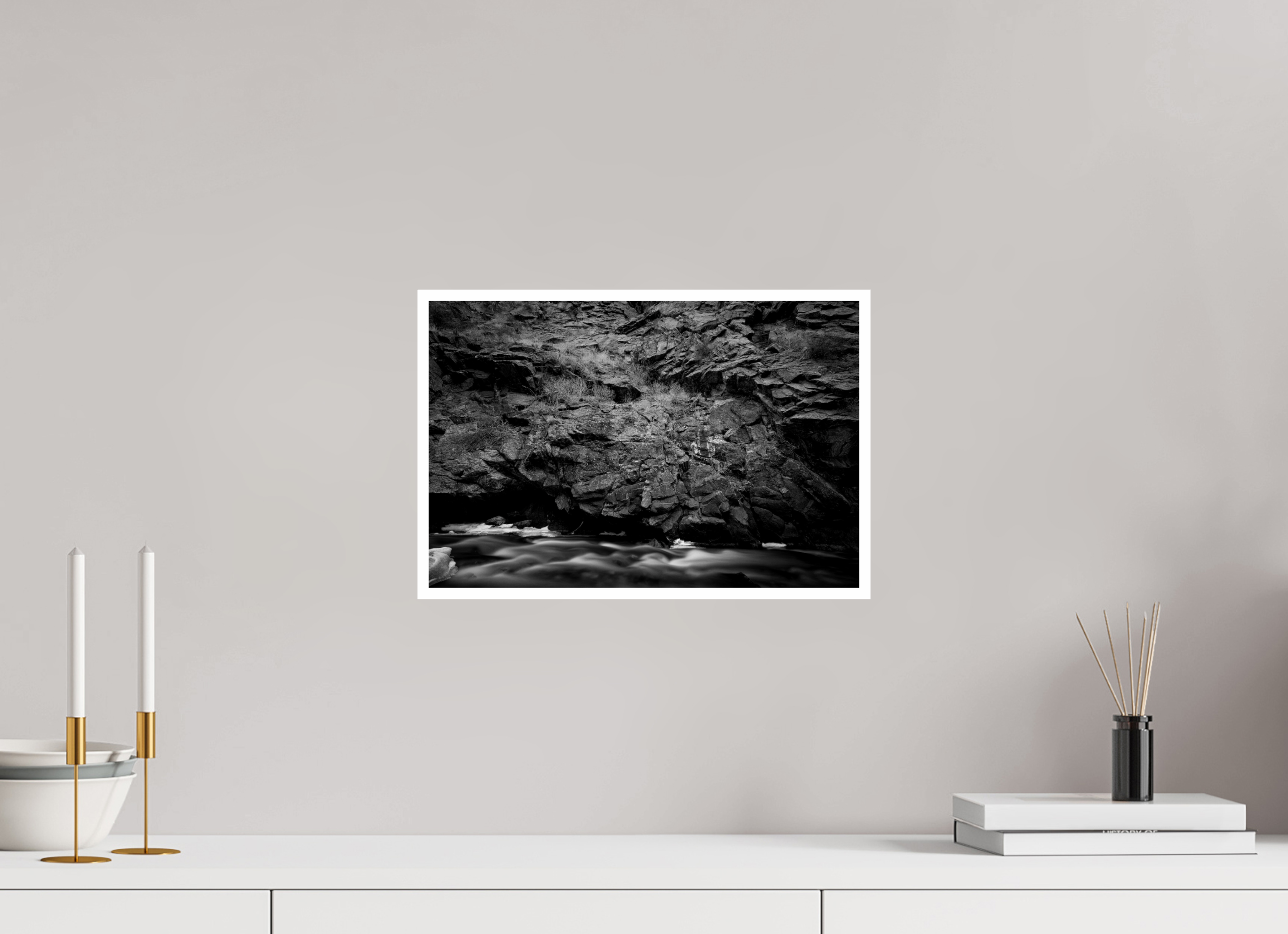 15 x 10″, Ilford B&W Paper: glossy Stone Faces