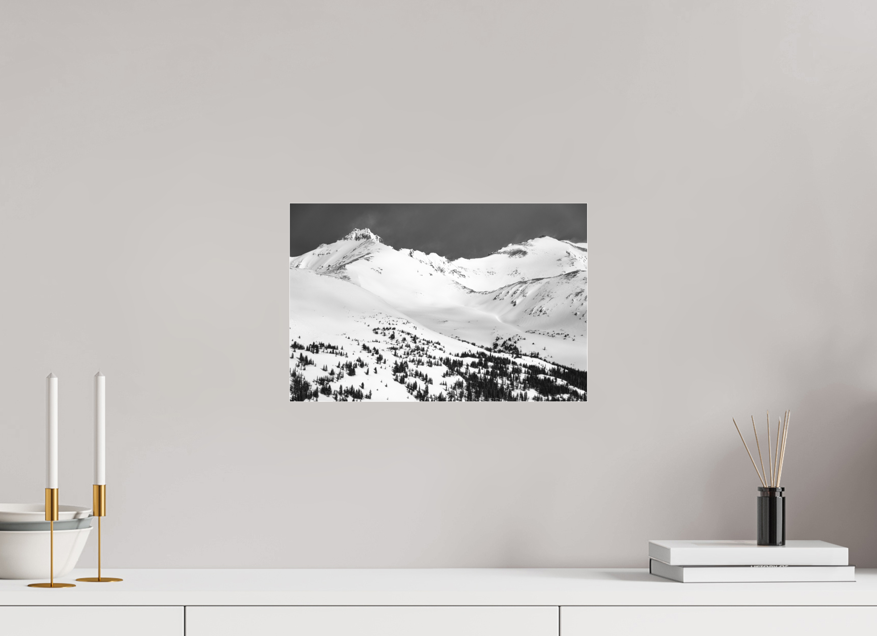 15 x 10″, Ilford B&W Under Acrylic: matte High Silence