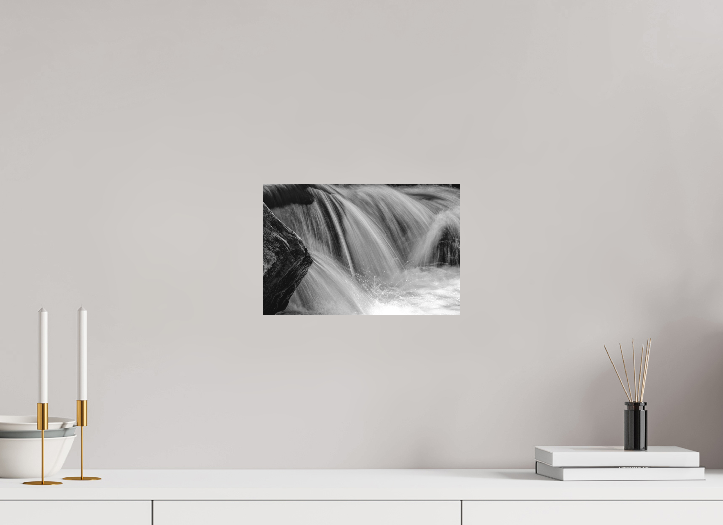 12 x 8″, Ilford B&W Under Acrylic: matte The Shape of Water