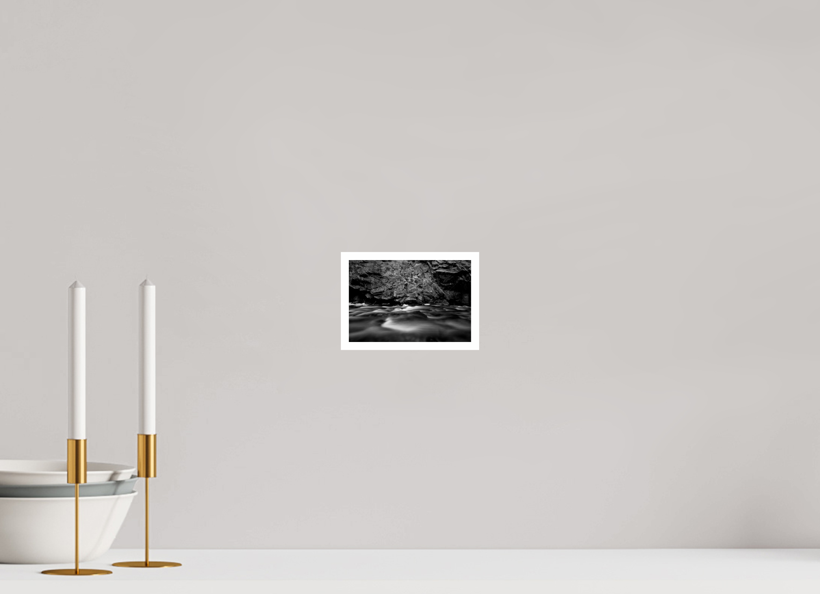 6 x 4″, Ilford Baryta Paper Stone and Flow