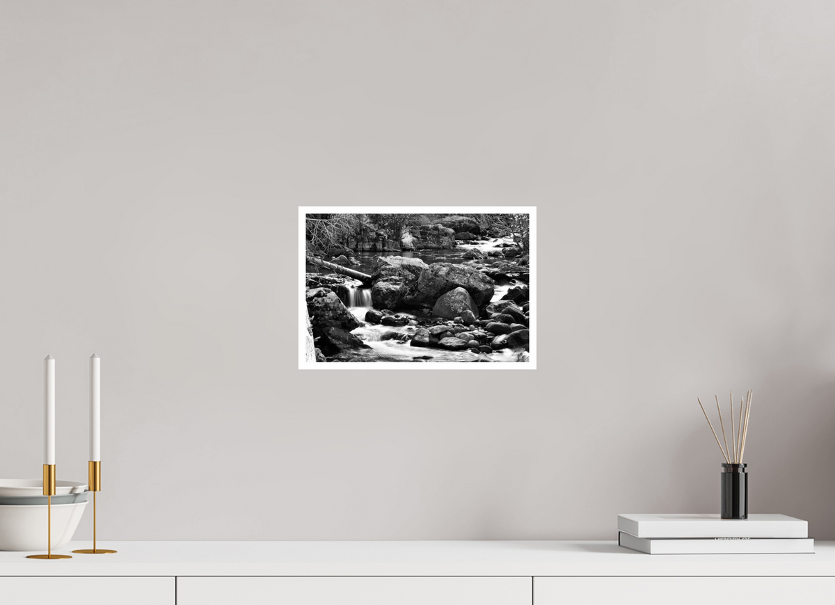 12 x 8″, Ilford Baryta Paper Meander