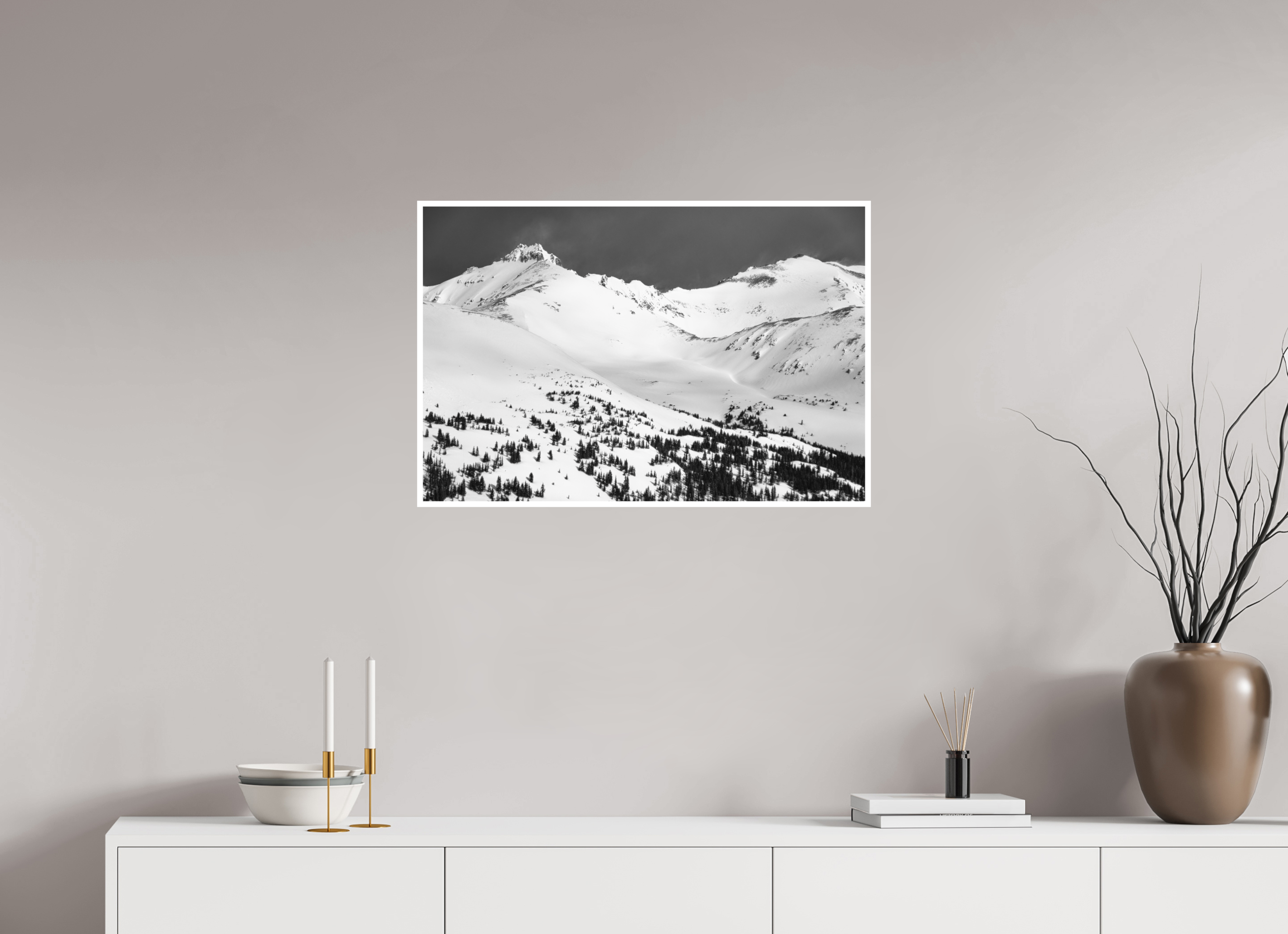 30 x 20″, Ilford B&W Paper: matte High Silence