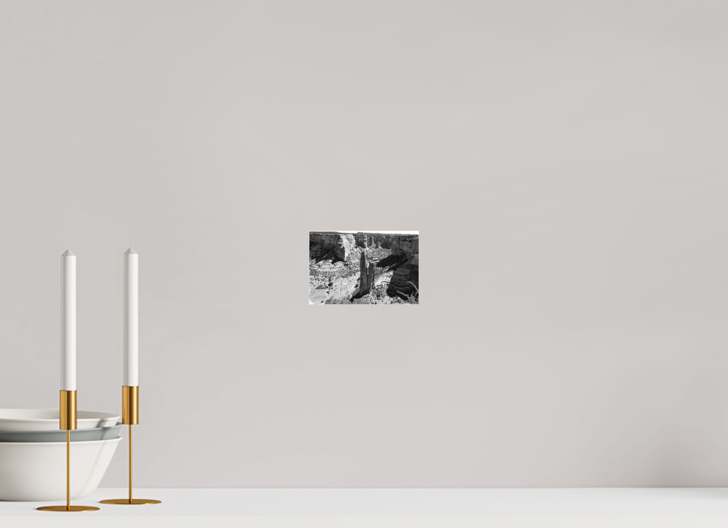 6 x 4″, Ilford B&W Under Acrylic: glossy Defiant Towers