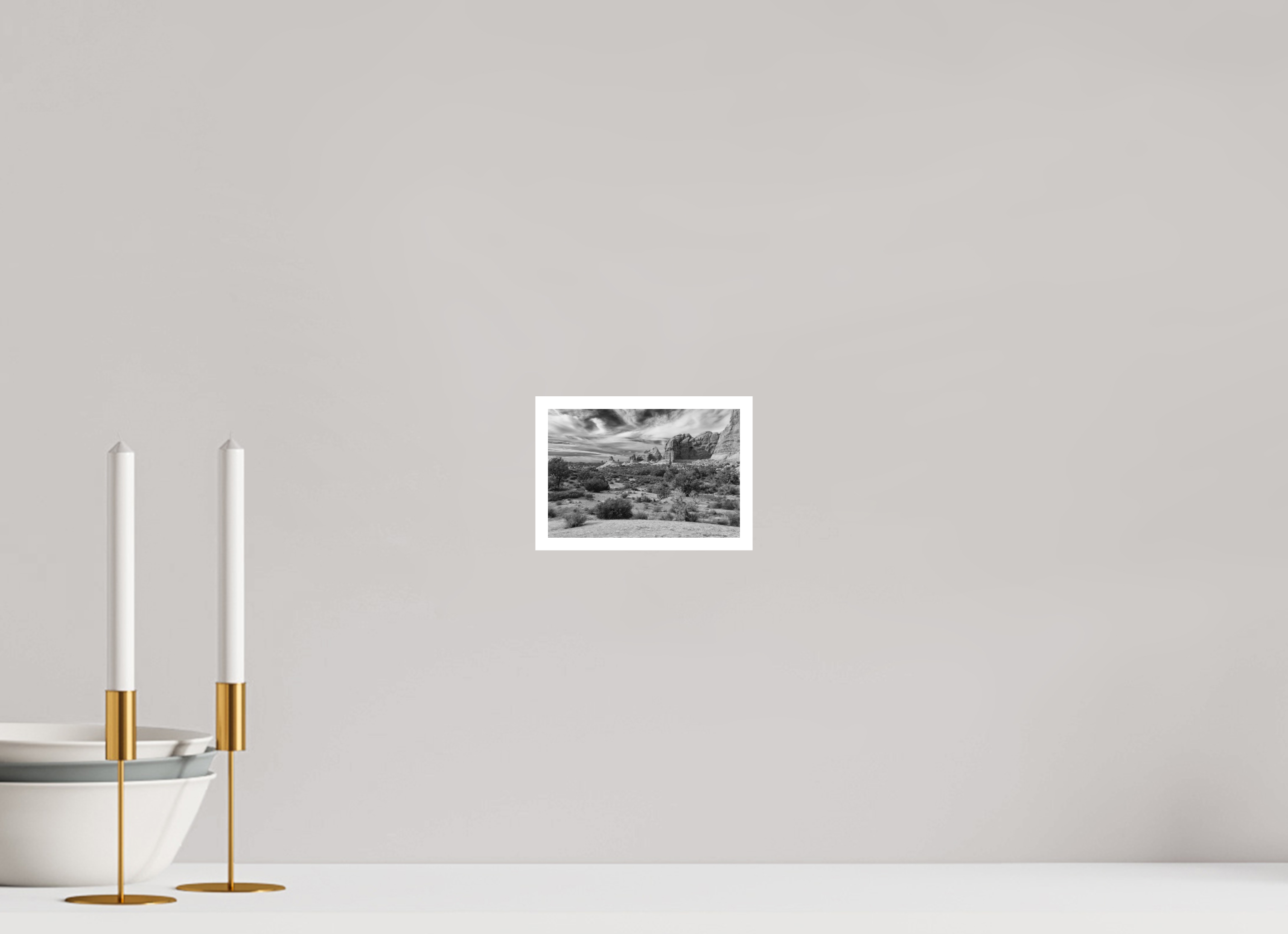 6 x 4″, Ilford B&W Paper: matte Light Across the Ancient Stone