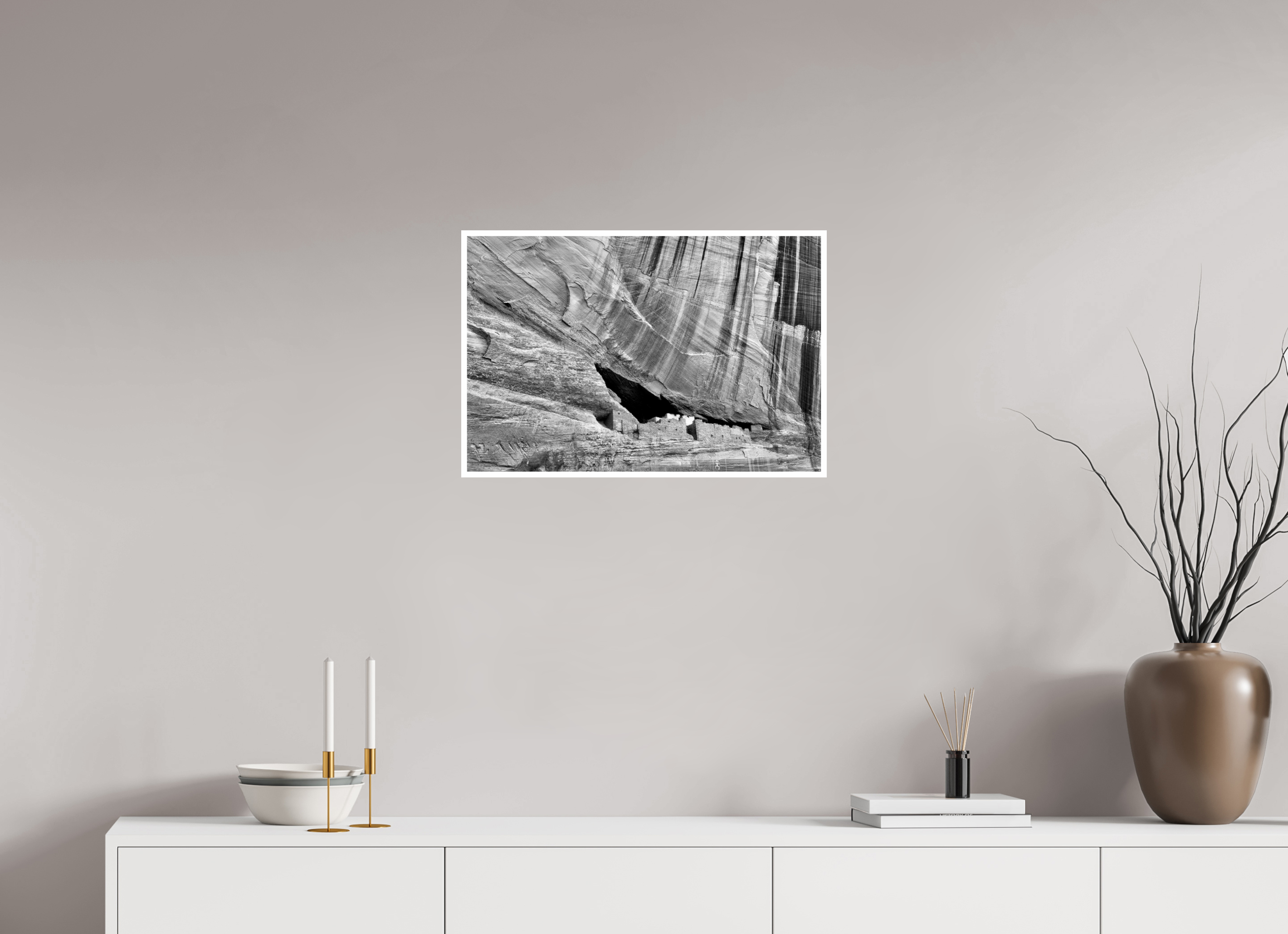 24 x 16″, Ilford Baryta Paper Whitehouse, Canyon De Chelly