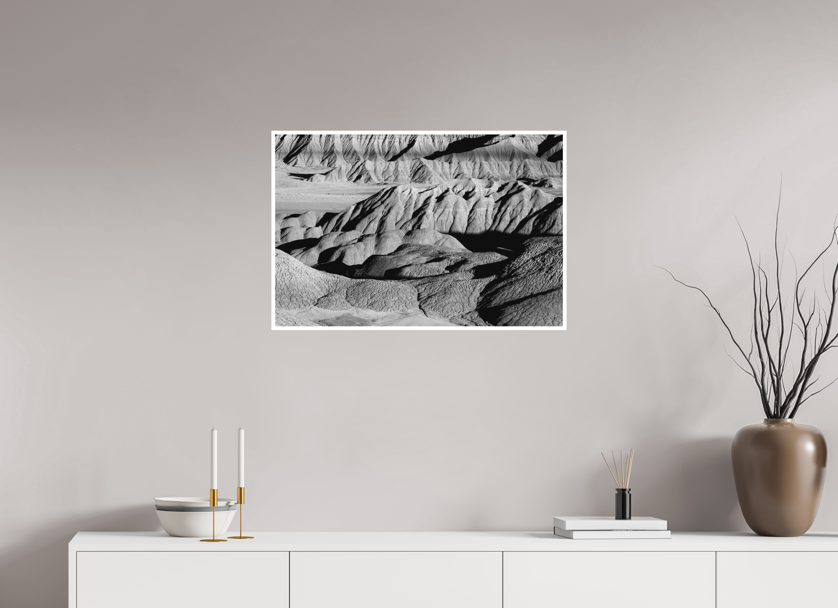 30 x 20″, Ilford B&W Paper: matte Carved by Time