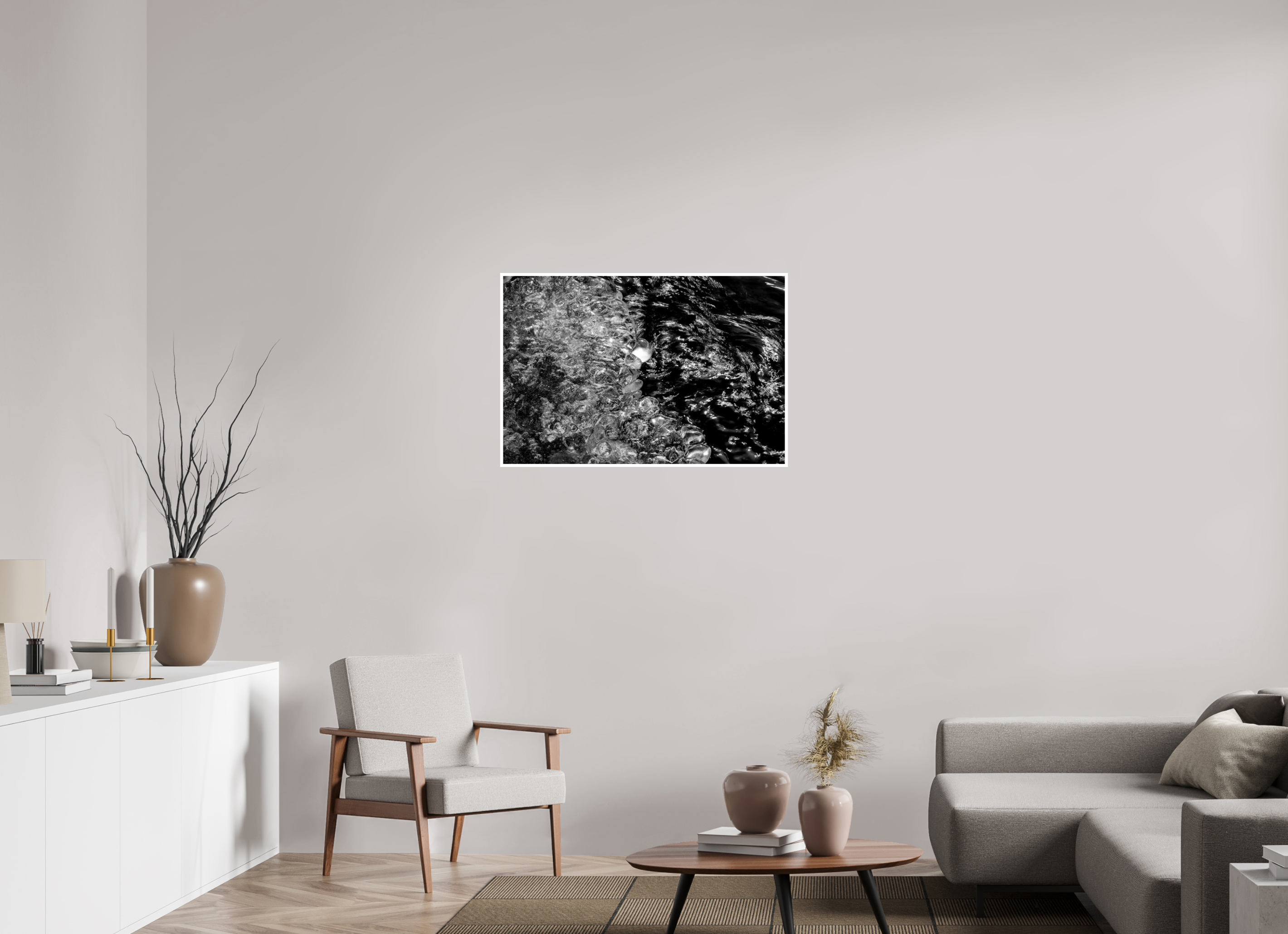 36 x 24″, Ilford Baryta Paper Ice Spheres