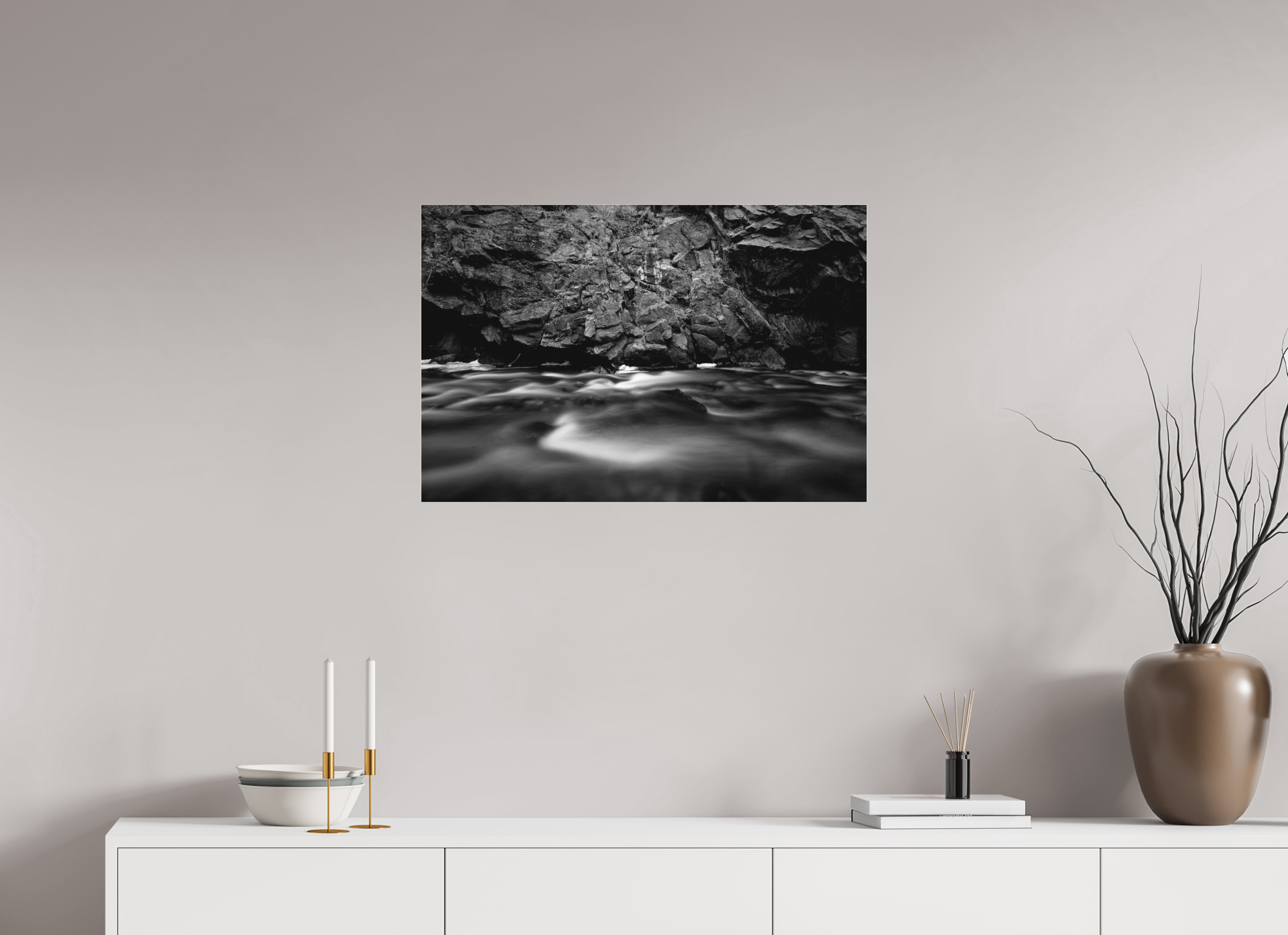 30 x 20″, Ilford B&W Under Acrylic: matte Stone and Flow