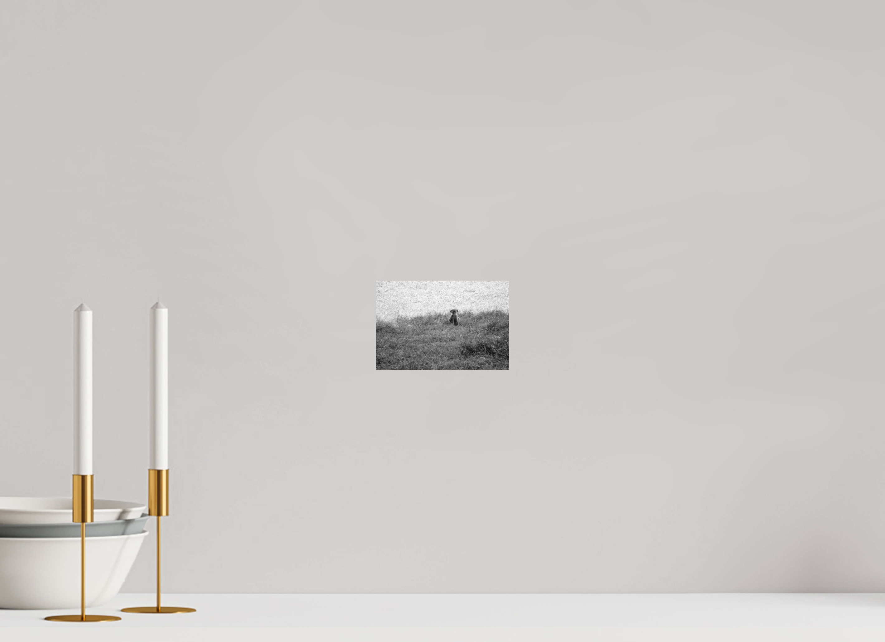 6 x 4″, Ilford B&W On Aluminum: matte The Small Philosopher