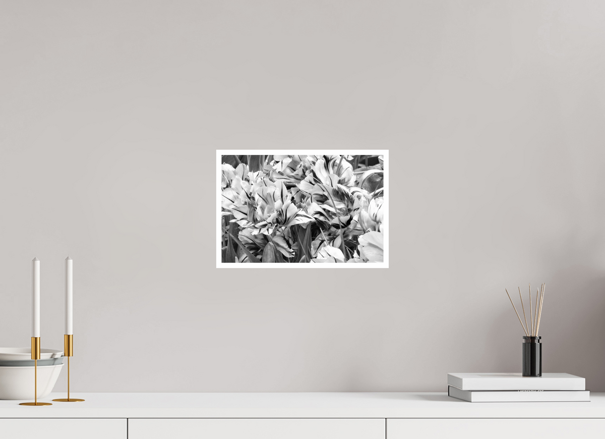 12 x 8″, Ilford Baryta Paper Ink in the Petals