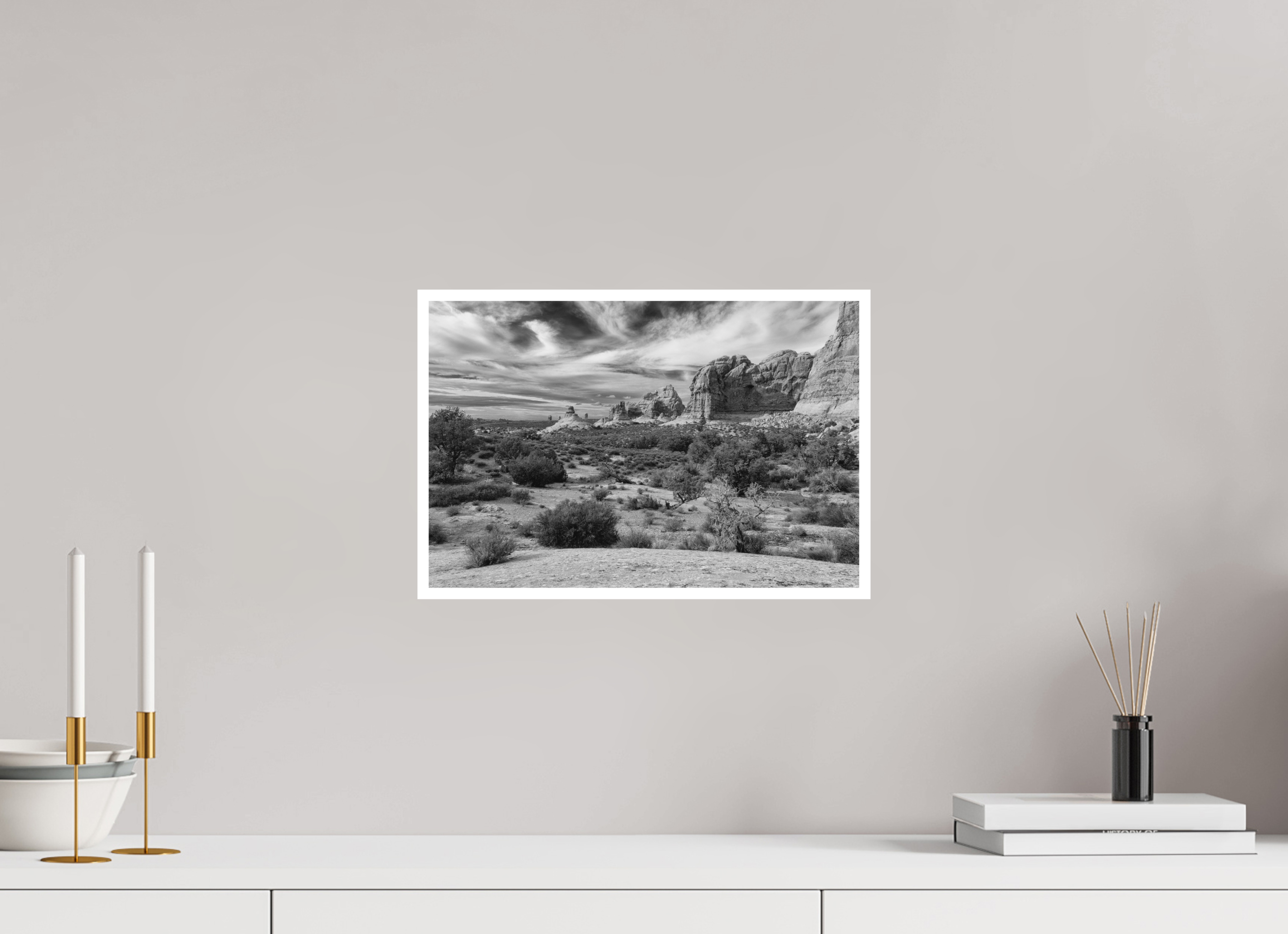 15 x 10″, Ilford B&W Paper: matte Light Across the Ancient Stone