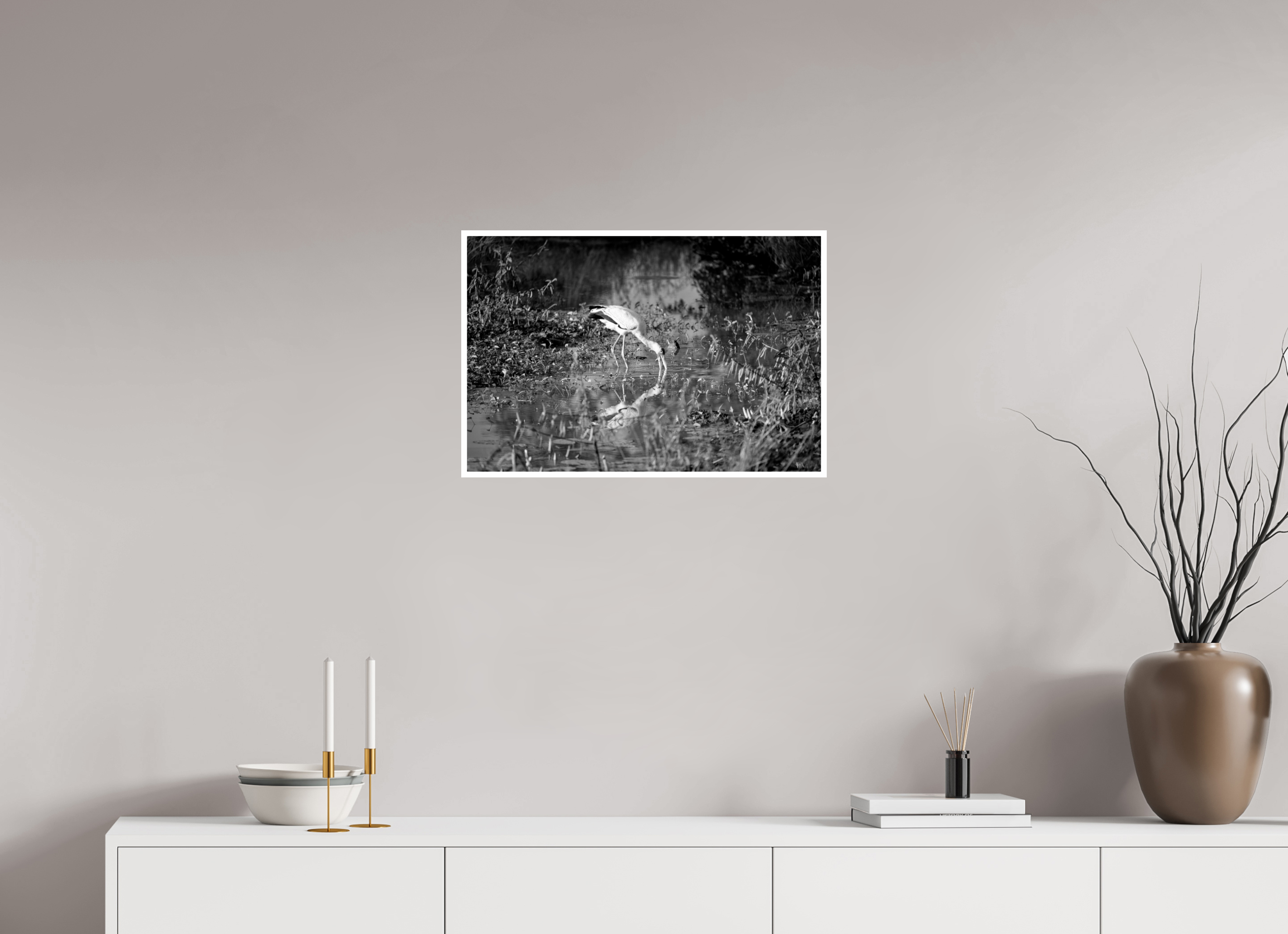24 x 16″, Ilford Baryta Paper Fishing!