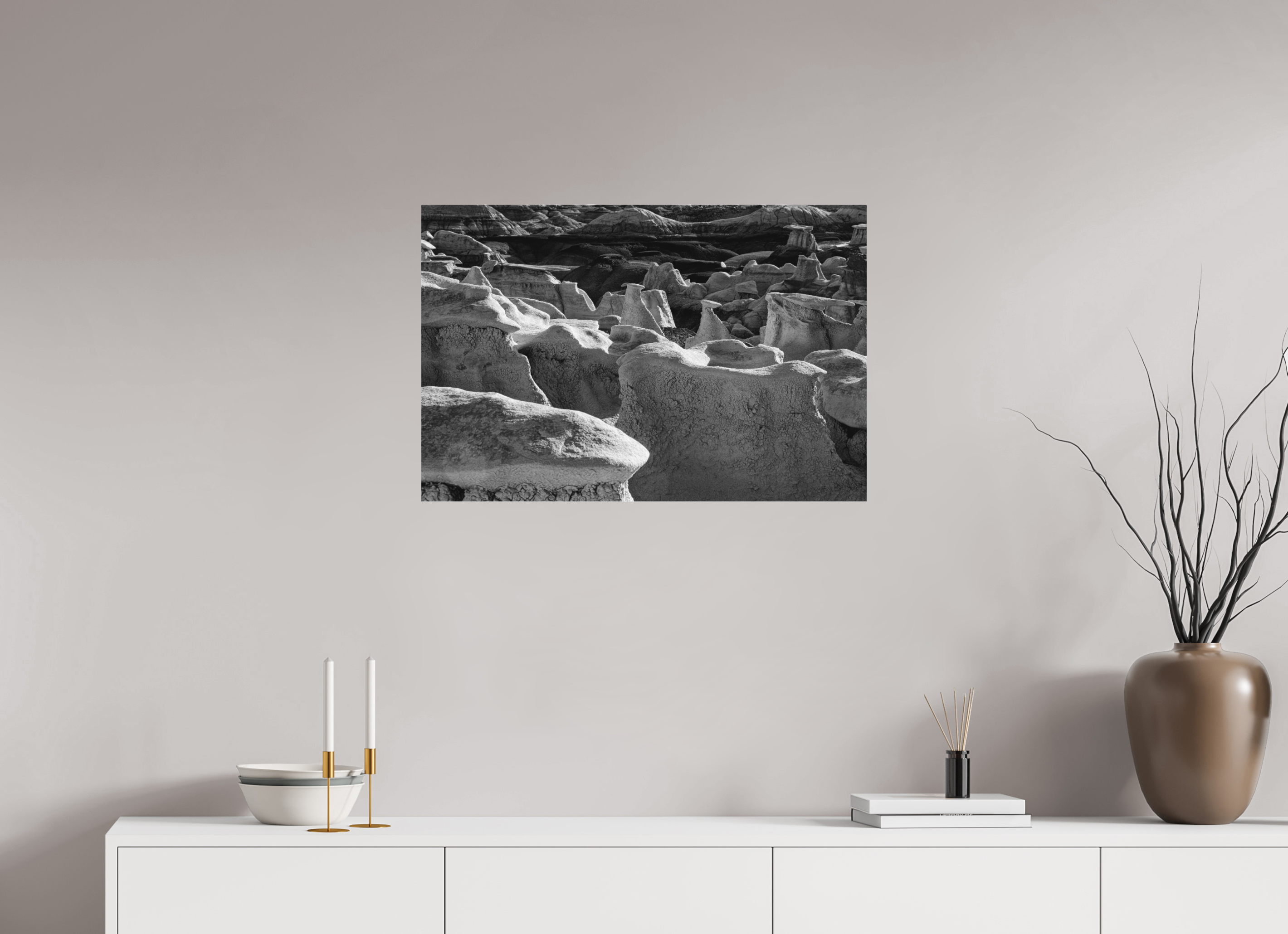 30 x 20″, Ilford B&W Under Acrylic: matte Poised in Time