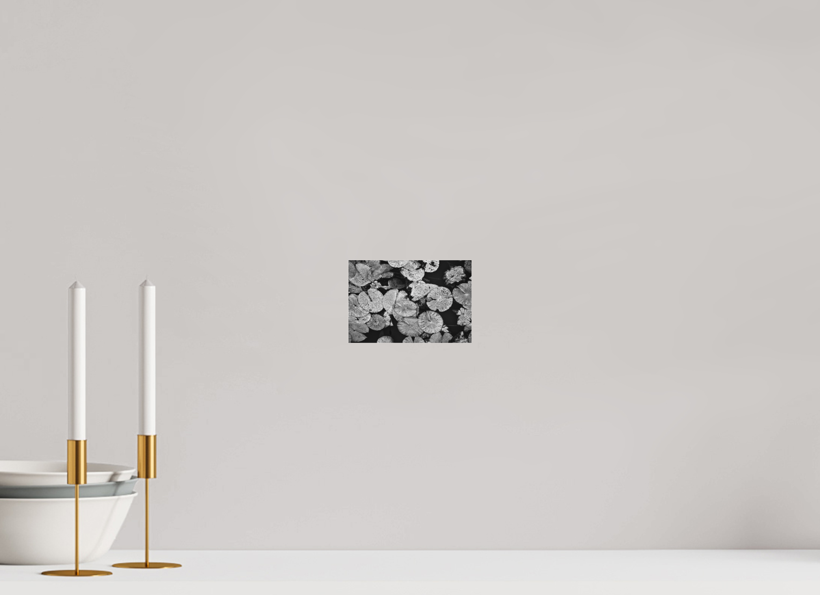 6 x 4″, Ilford B&W Under Acrylic: glossy Floating Silence