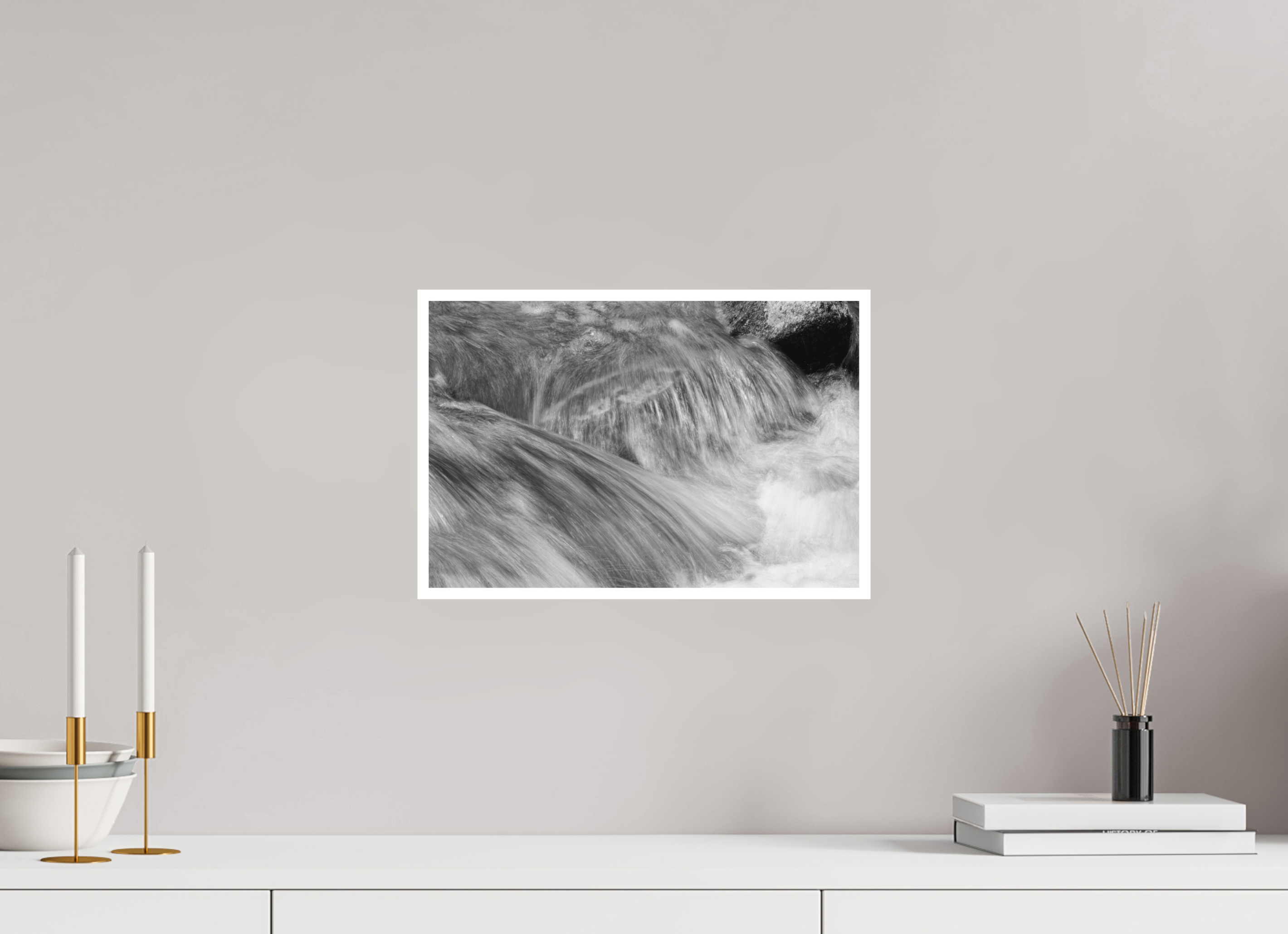 15 x 10″, Ilford B&W Paper: matte River of Glass