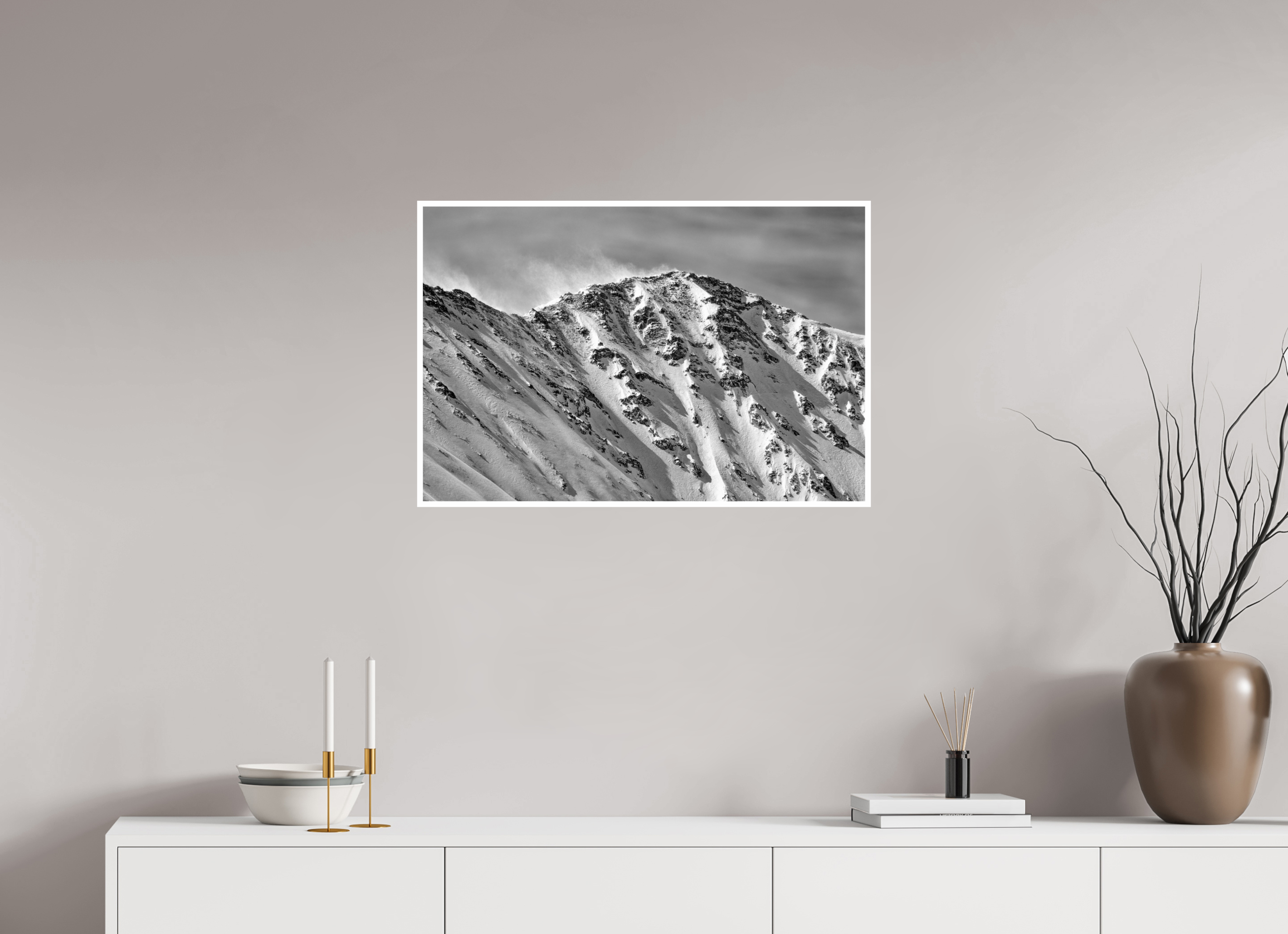 30 x 20″, Ilford Baryta Paper Loveland pass