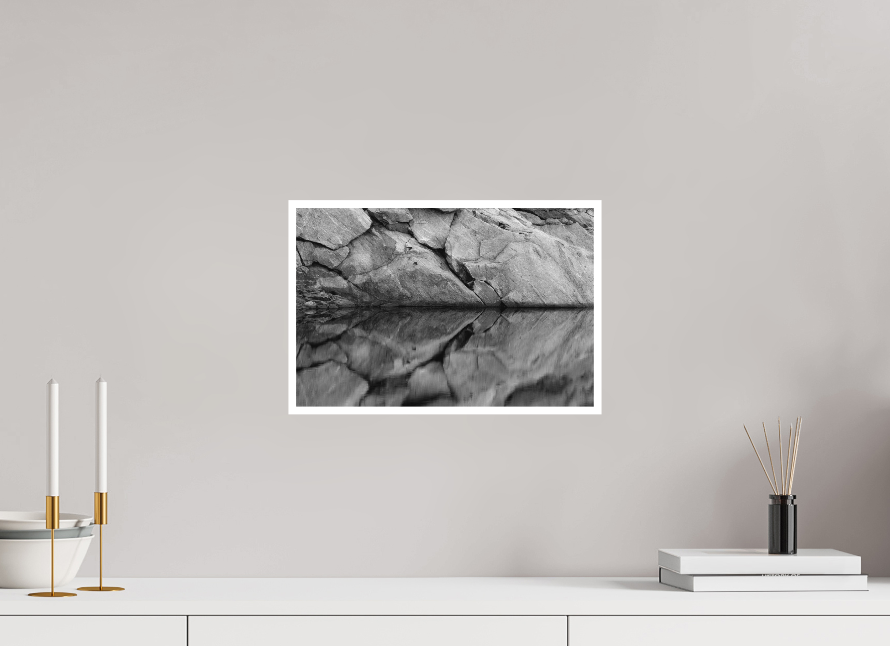 15 x 10″, Ilford B&W Paper: matte Reflections 1