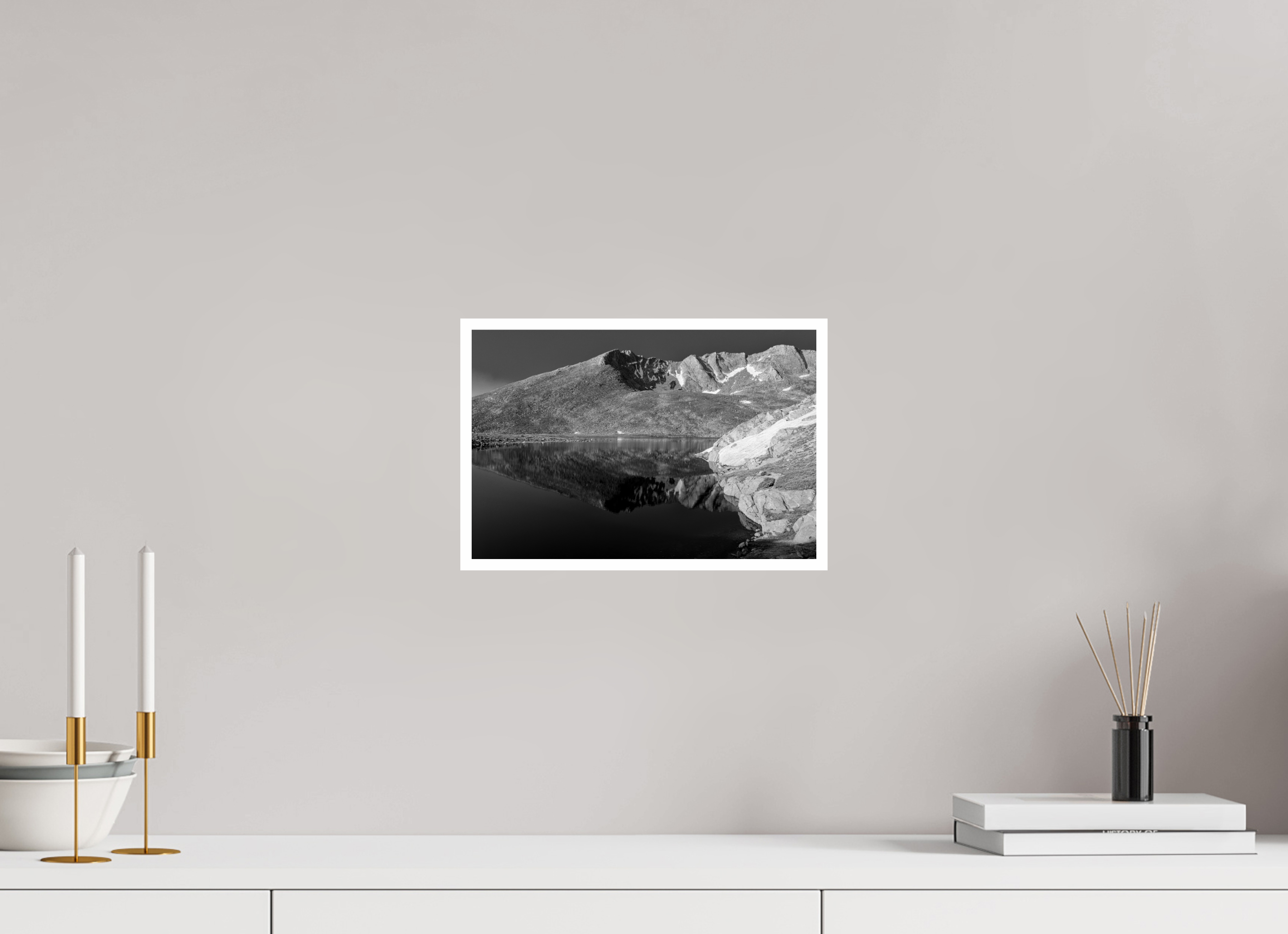 12 x 8″, Ilford B&W Paper: glossy Echo of the Summit