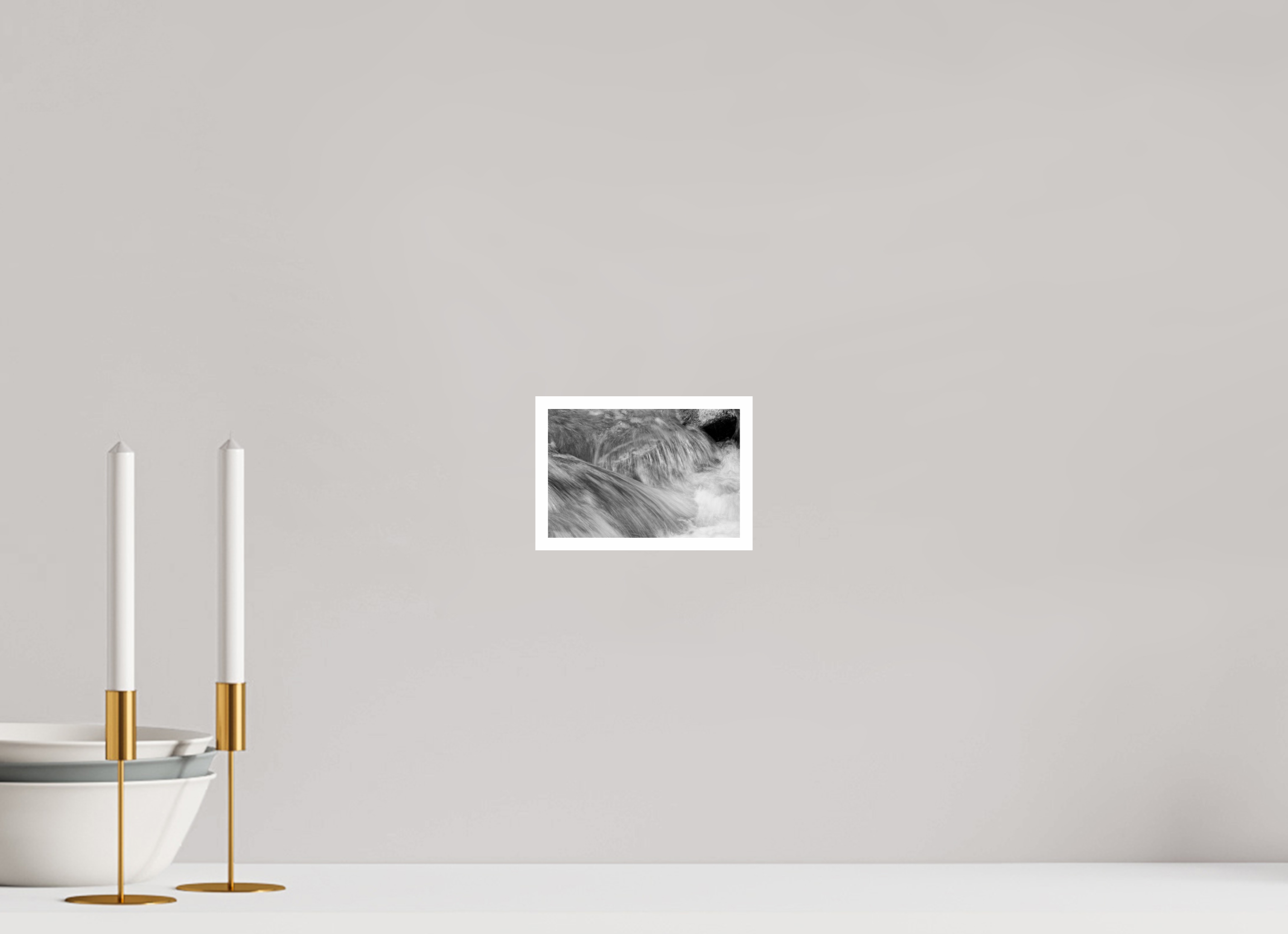 6 x 4″, Ilford B&W Paper: glossy River of Glass