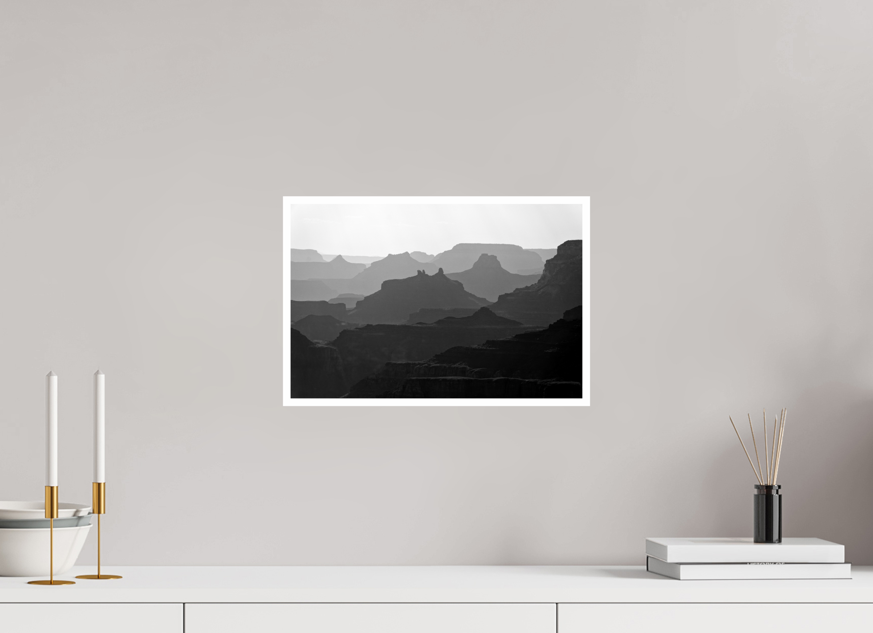 15 x 10″, Ilford Baryta Paper Shades of the Canyon