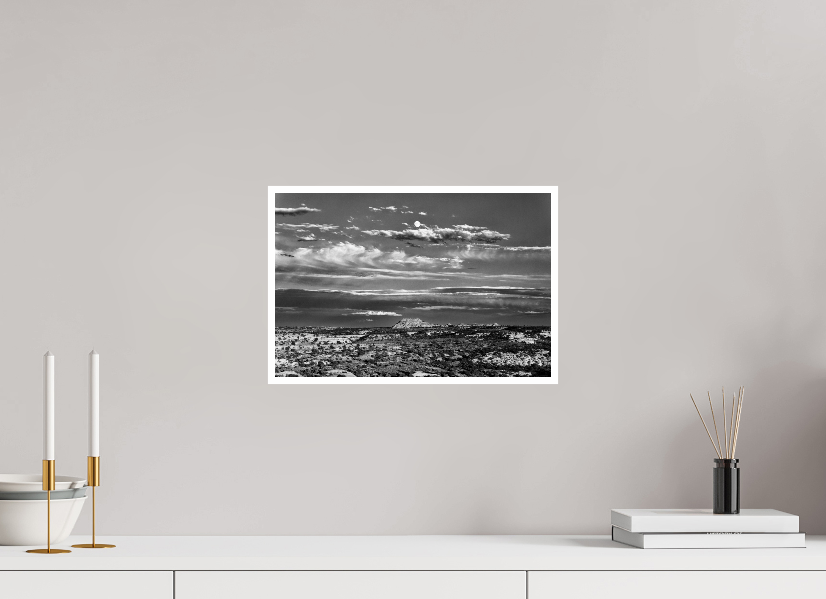 15 x 10″, Ilford Baryta Paper Moonrise