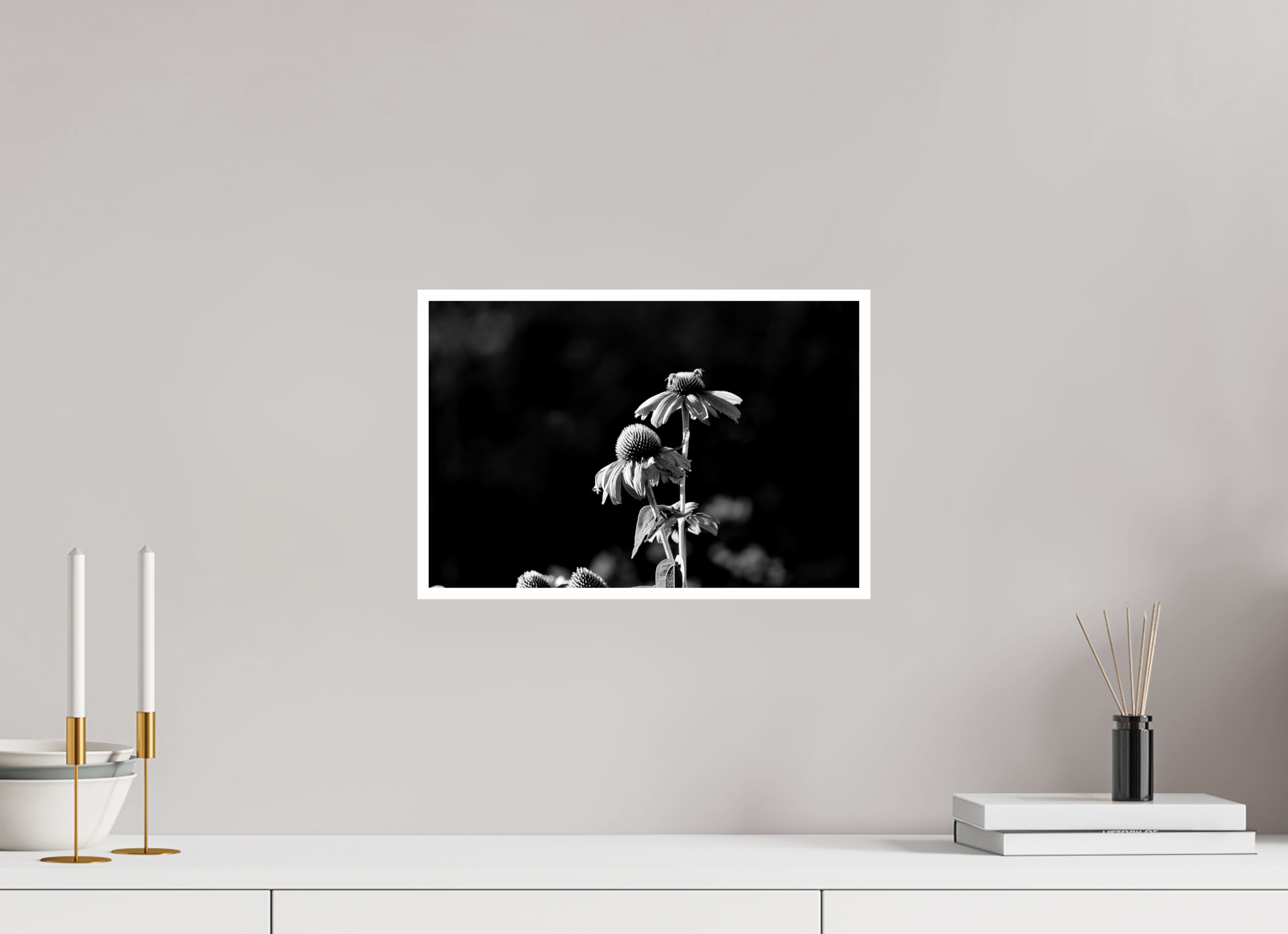 15 x 10″, Ilford Baryta Paper Late summer flowers