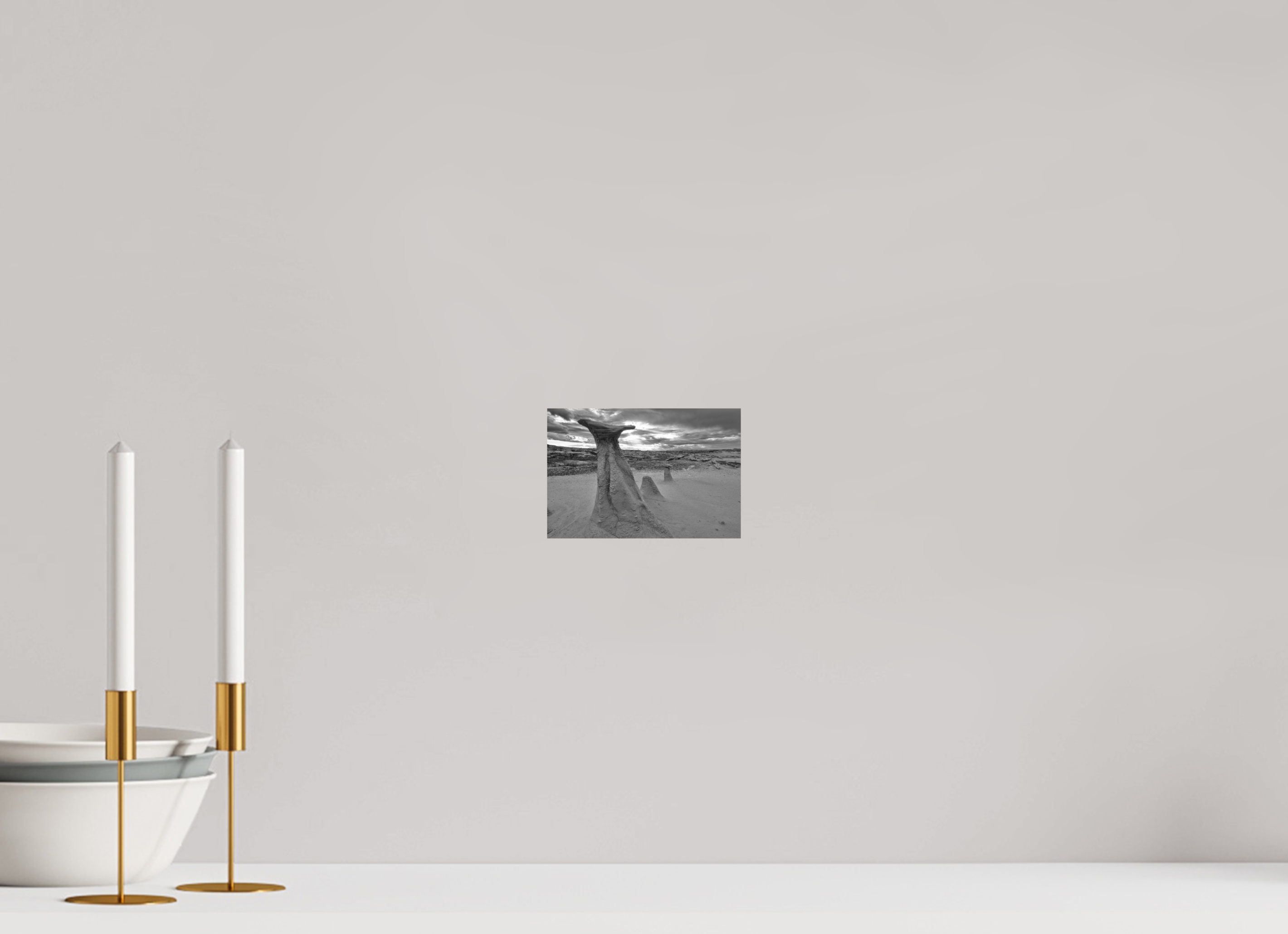 6 x 4″, Ilford B&W On Aluminum: matte Borrowed Time