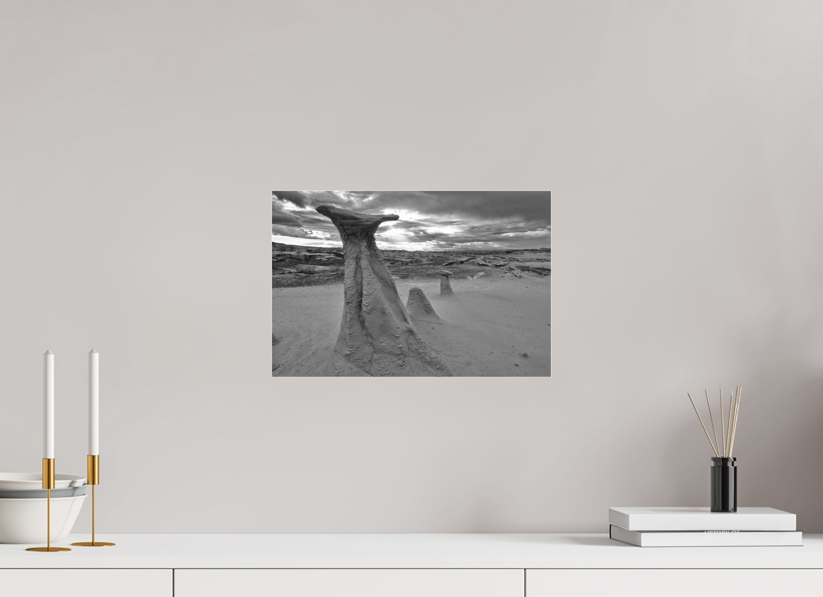 15 x 10″, Ilford B&W Under Acrylic: glossy Borrowed Time