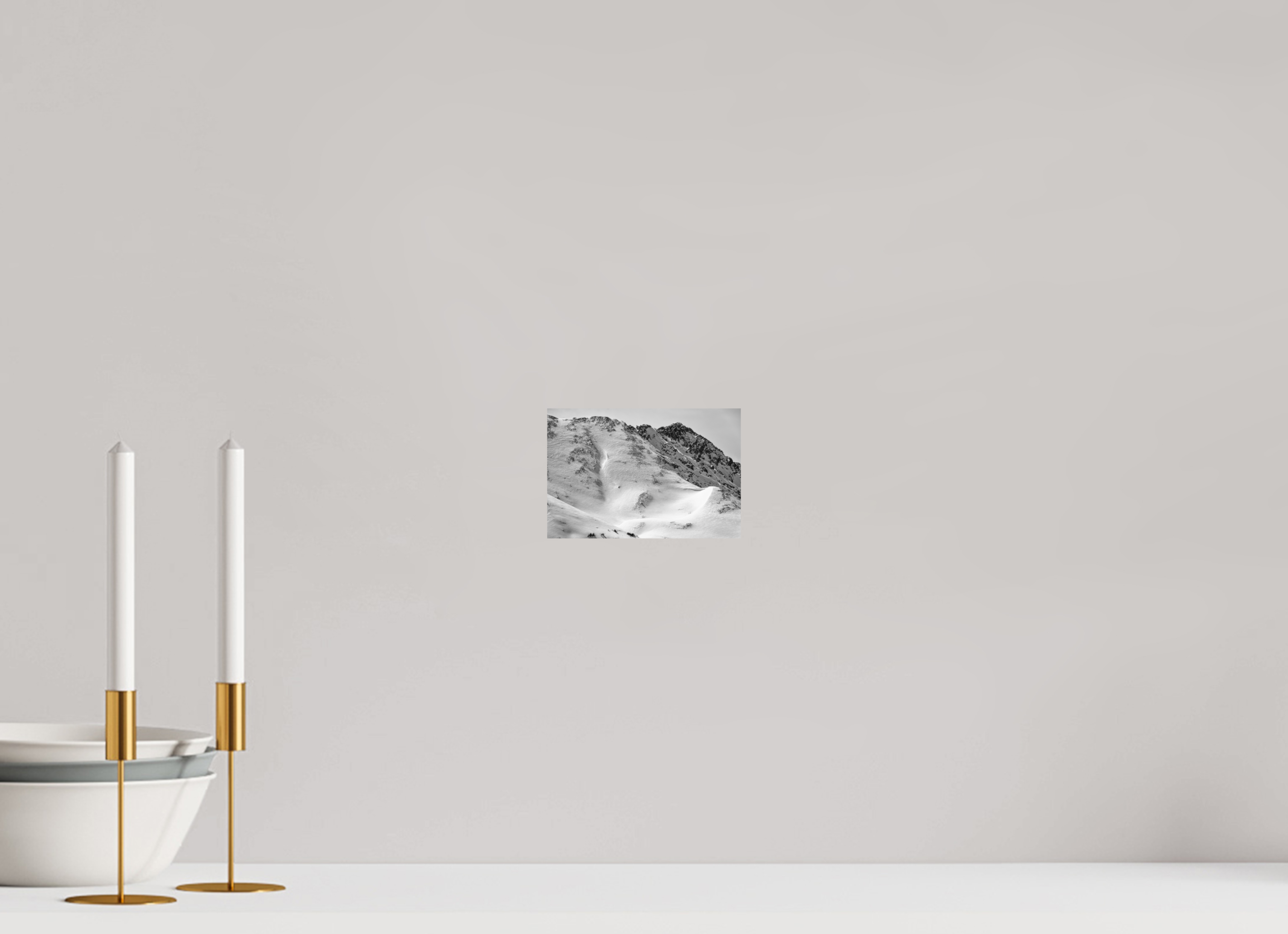 6 x 4″, Ilford B&W On Aluminum: matte Exposed