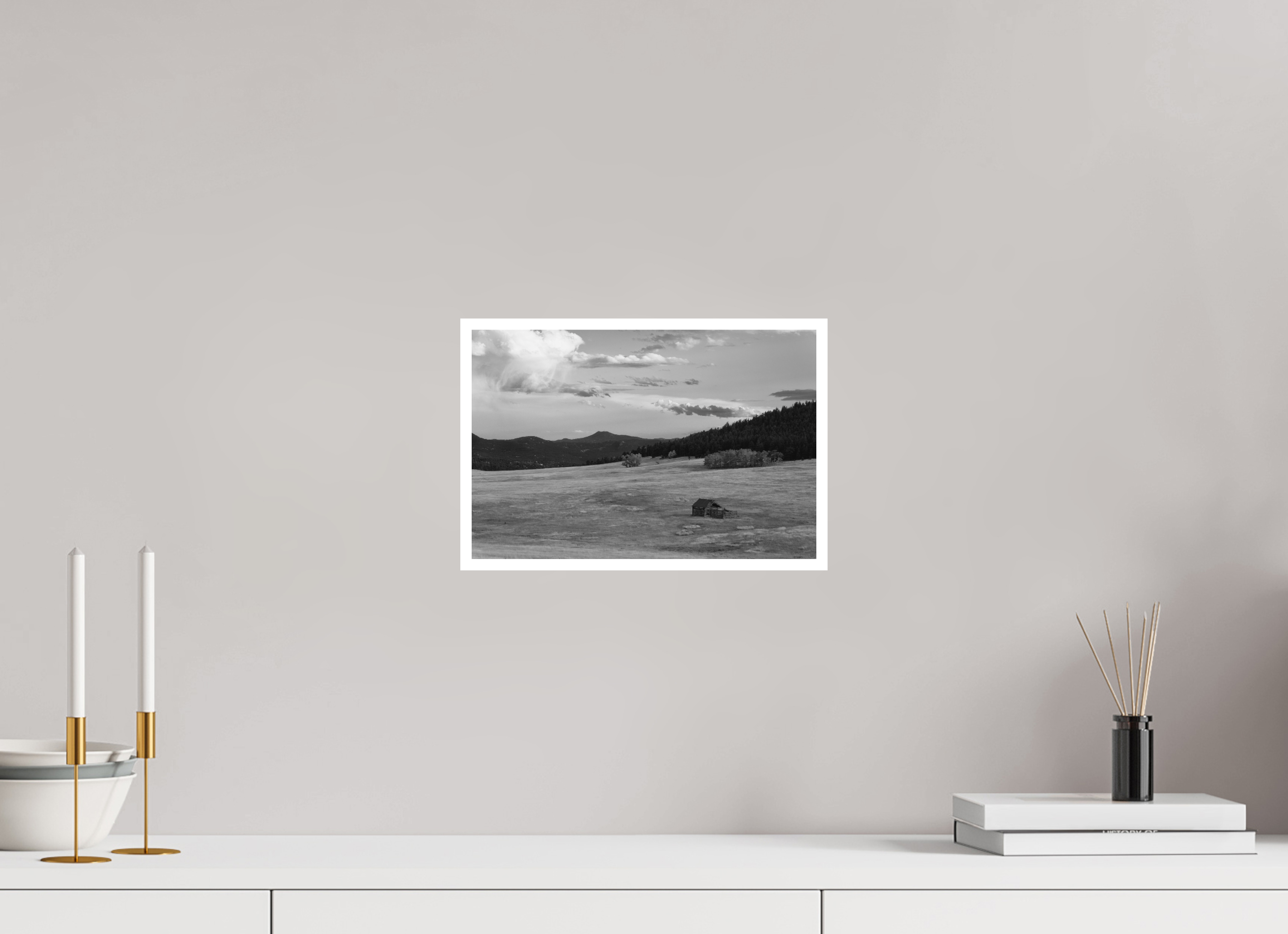 12 x 8″, Ilford B&W Paper: matte Elk Meadow