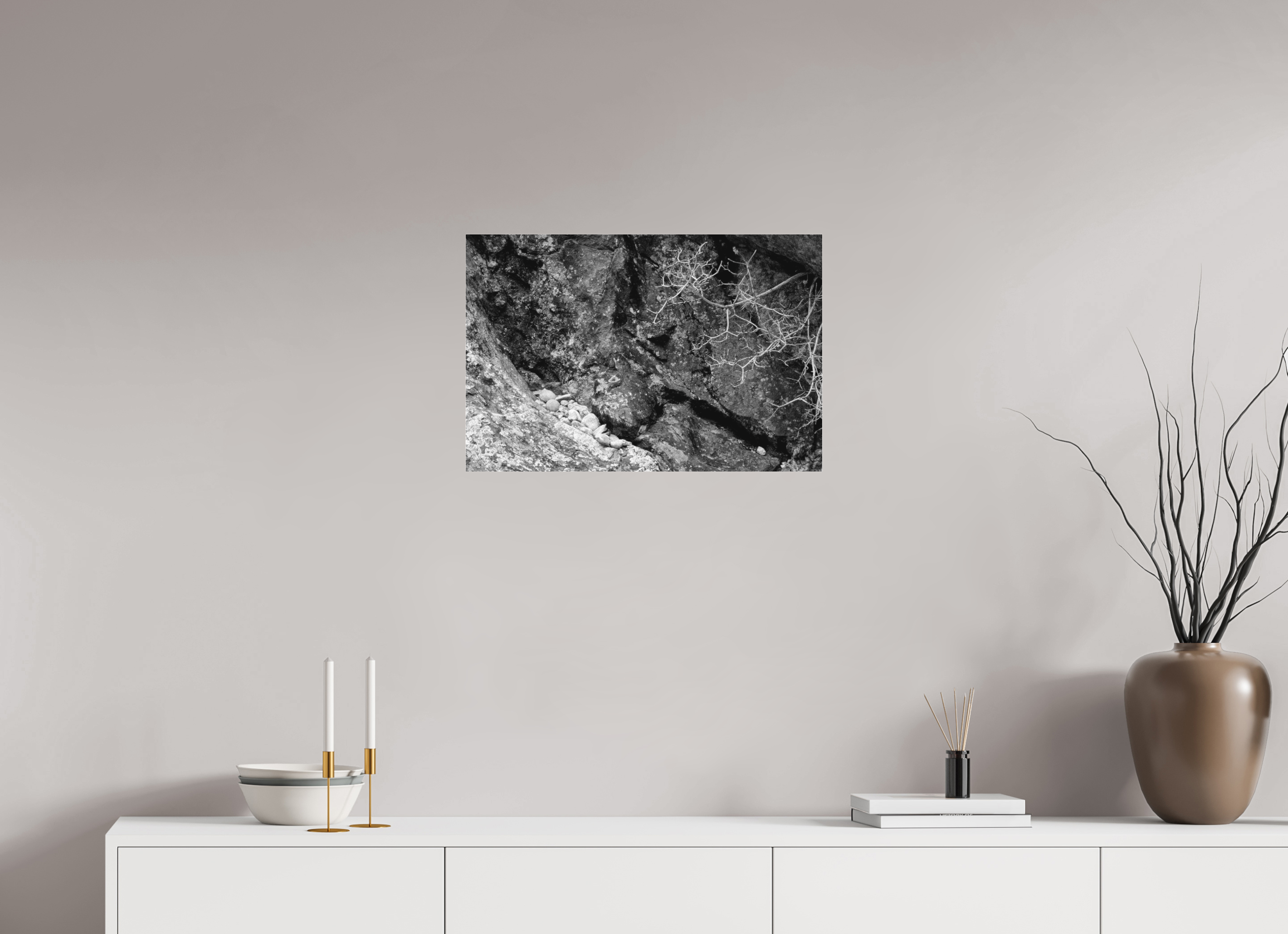 24 x 16″, Ilford B&W Under Acrylic: glossy Repository