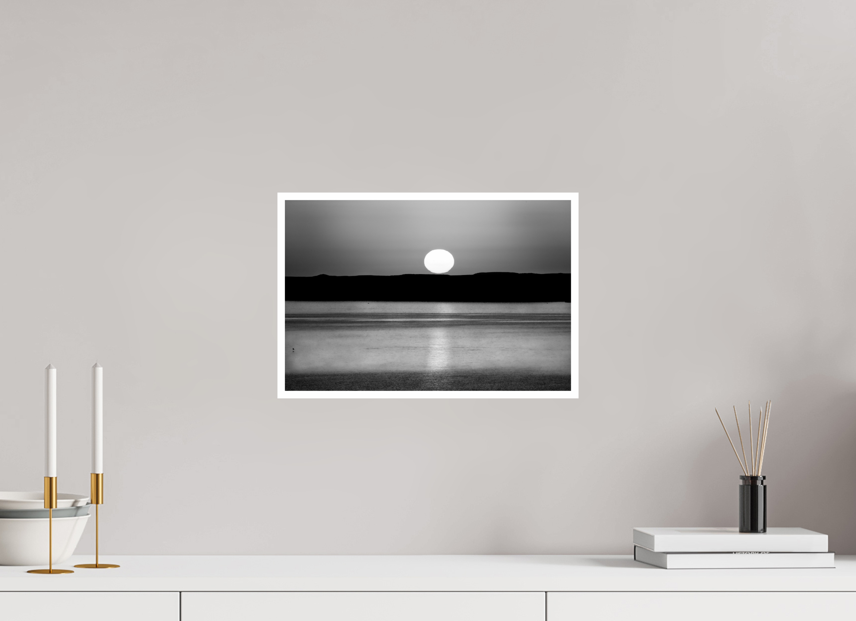 15 x 10″, Ilford Baryta Paper Abu Simbel Sunrise
