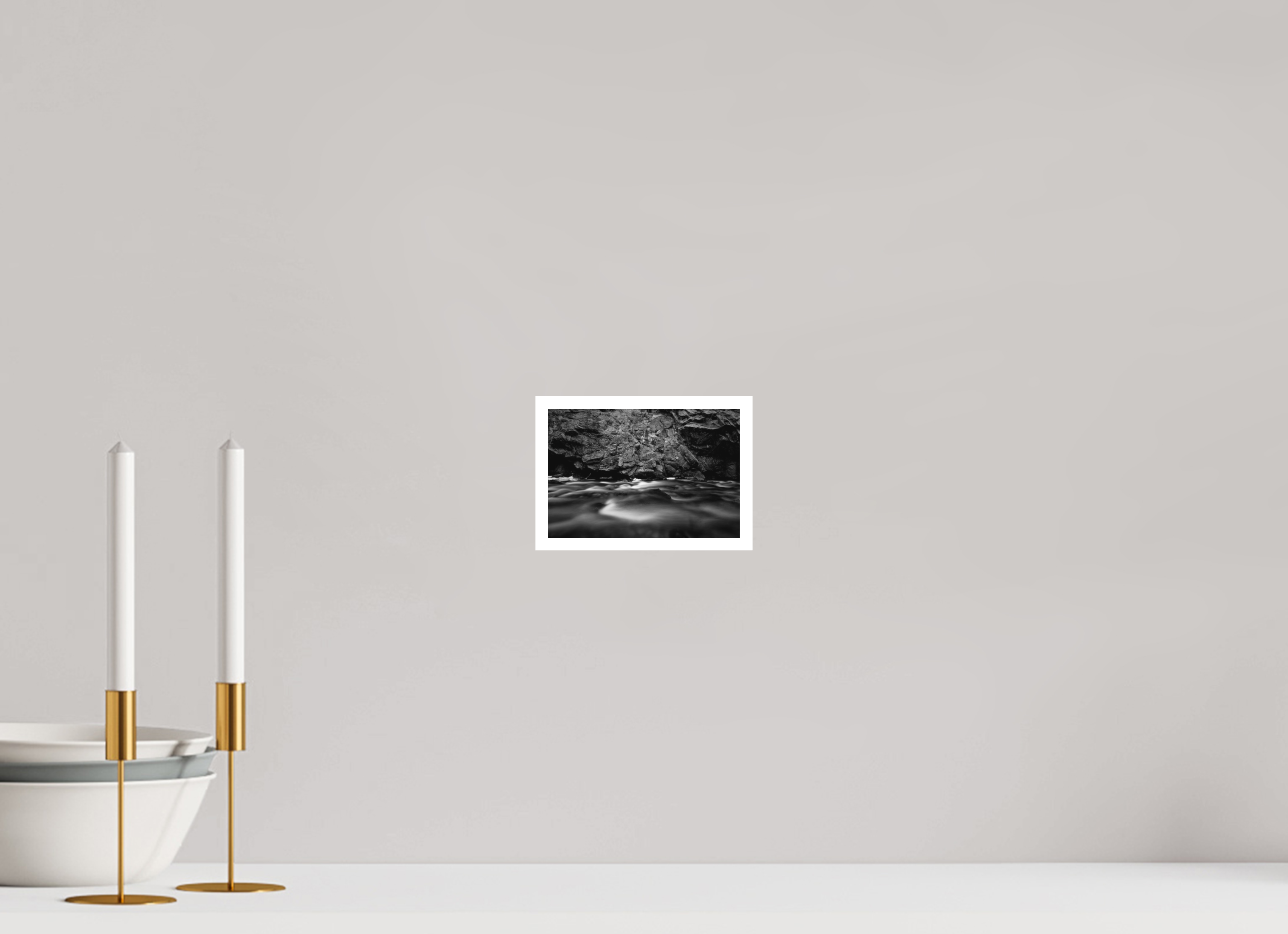 6 x 4″, Ilford B&W Paper: matte Stone and Flow