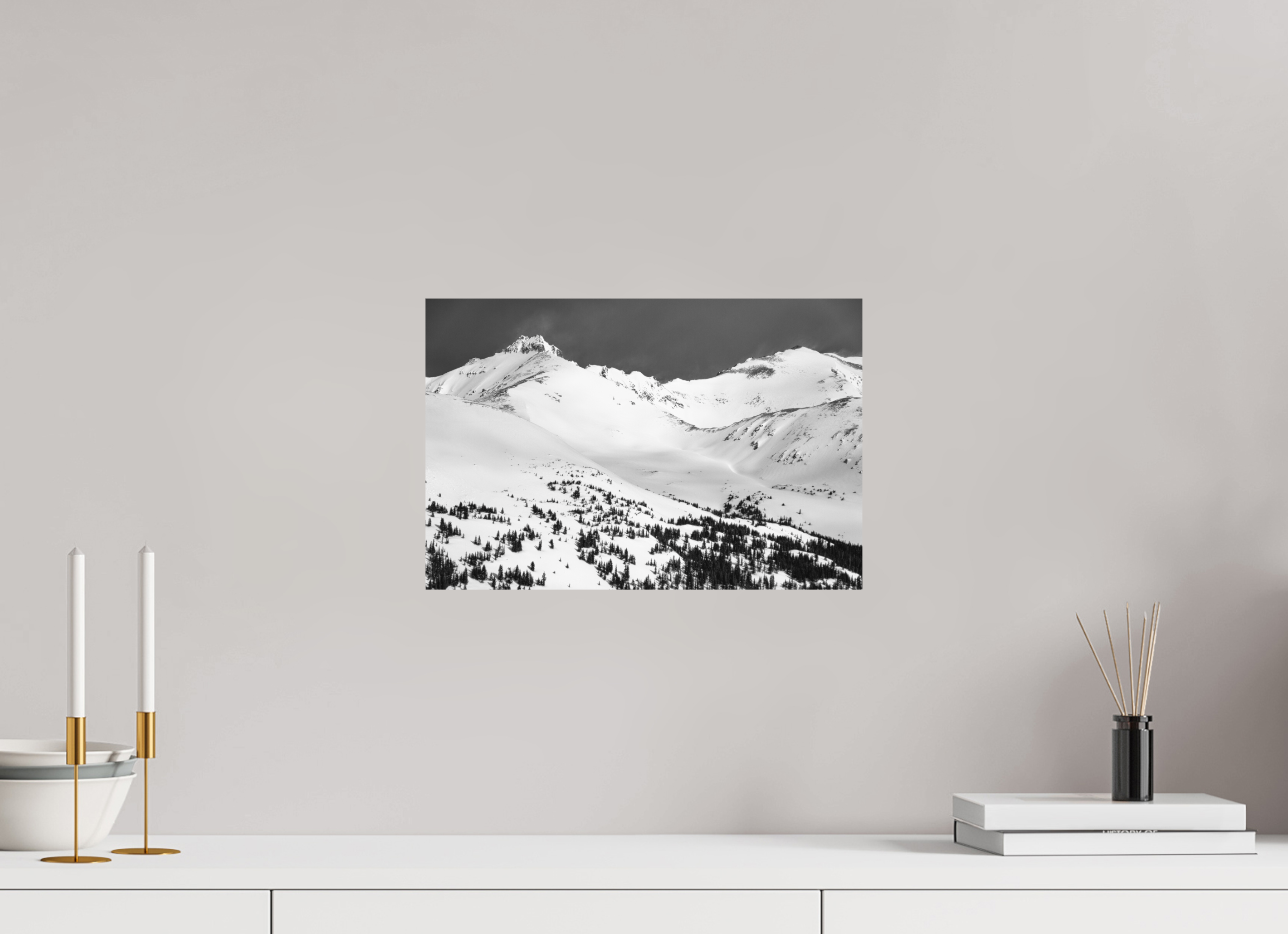 15 x 10″, Ilford B&W On Aluminum: matte High Silence