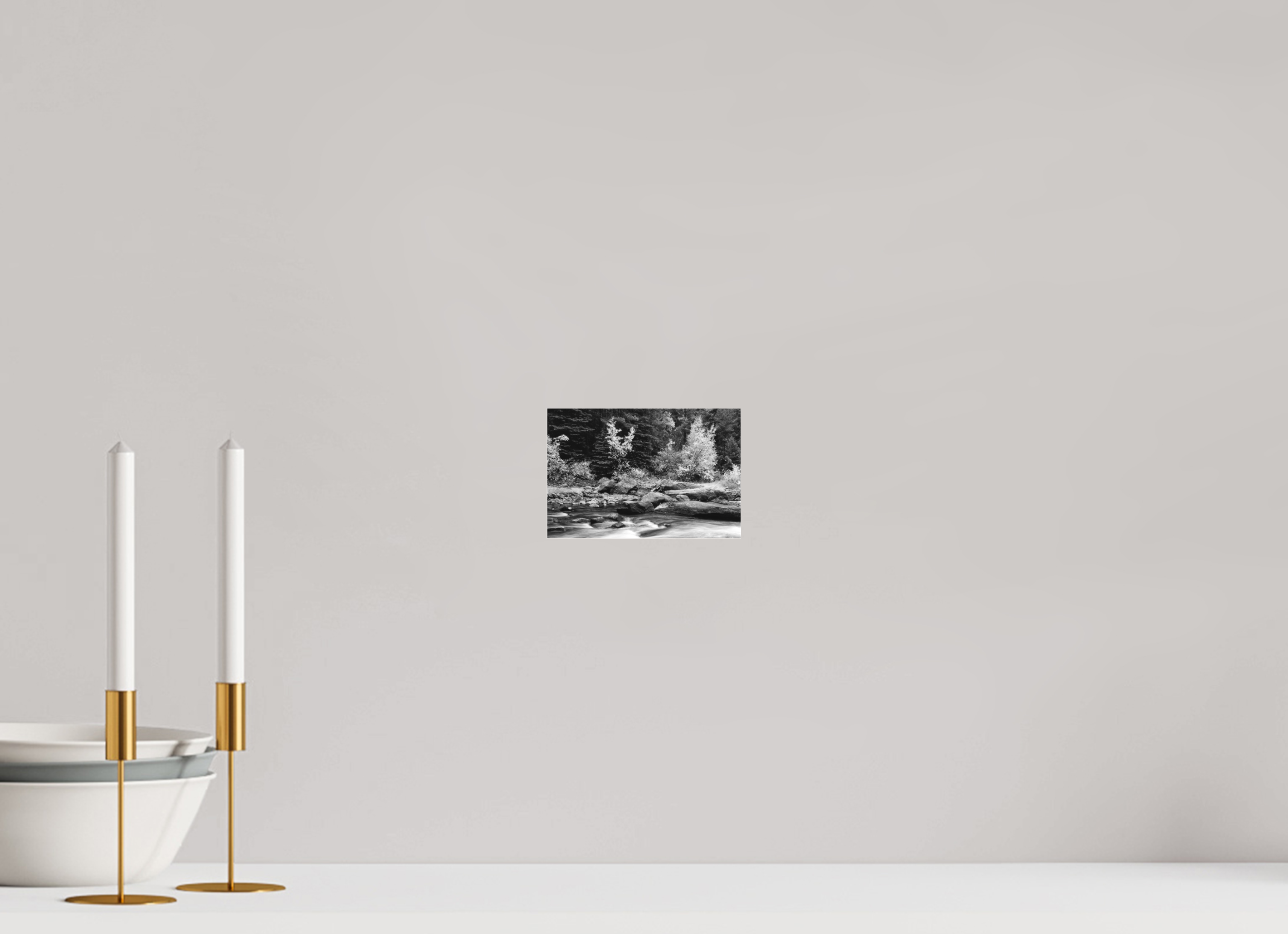 6 x 4″, Ilford B&W Under Acrylic: matte In the Current of Seasons