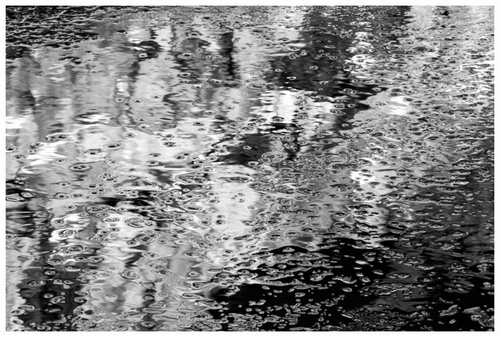 Main image Canyon reflection in ice melt