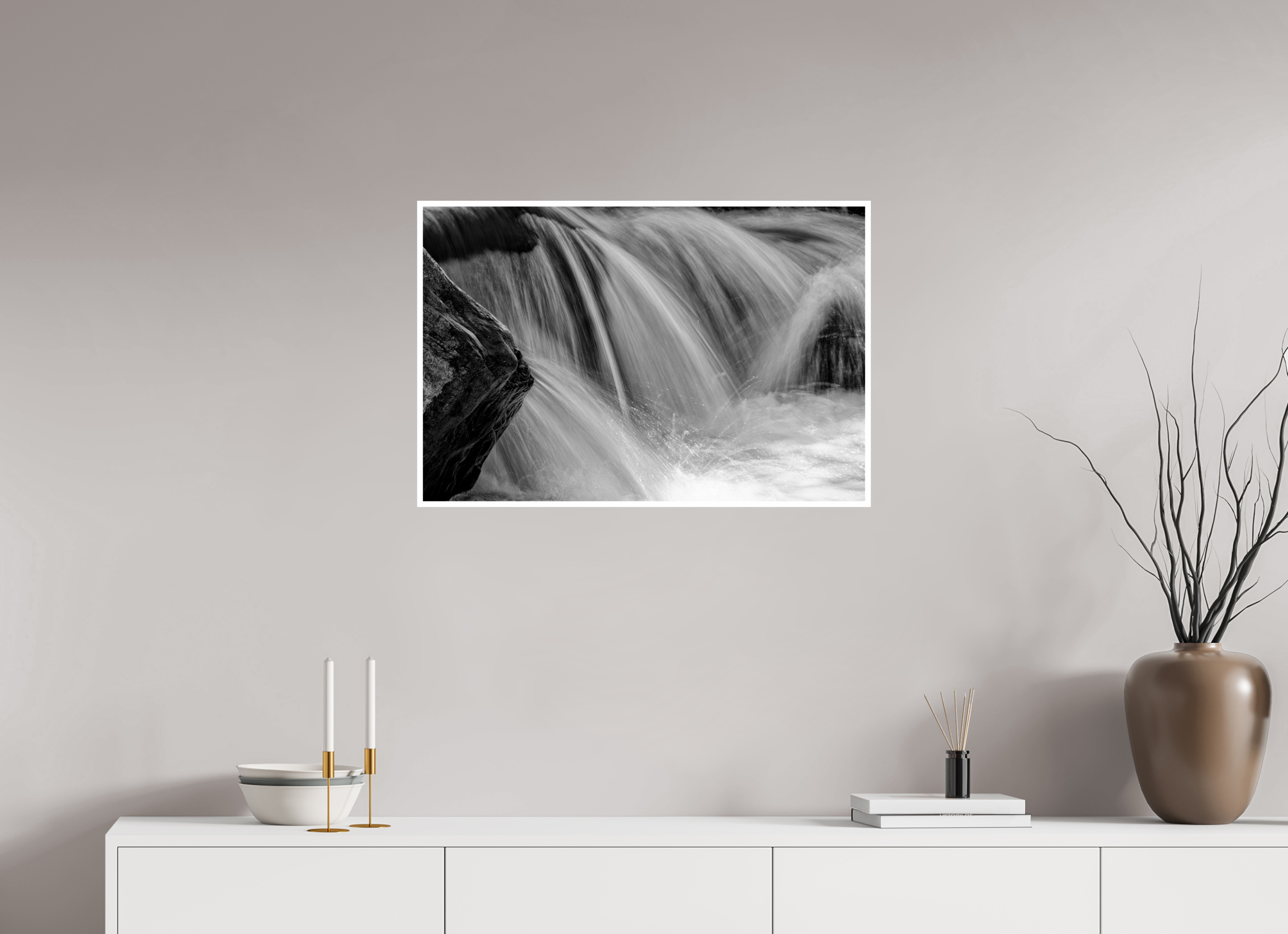 30 x 20″, Ilford Baryta Paper The Shape of Water