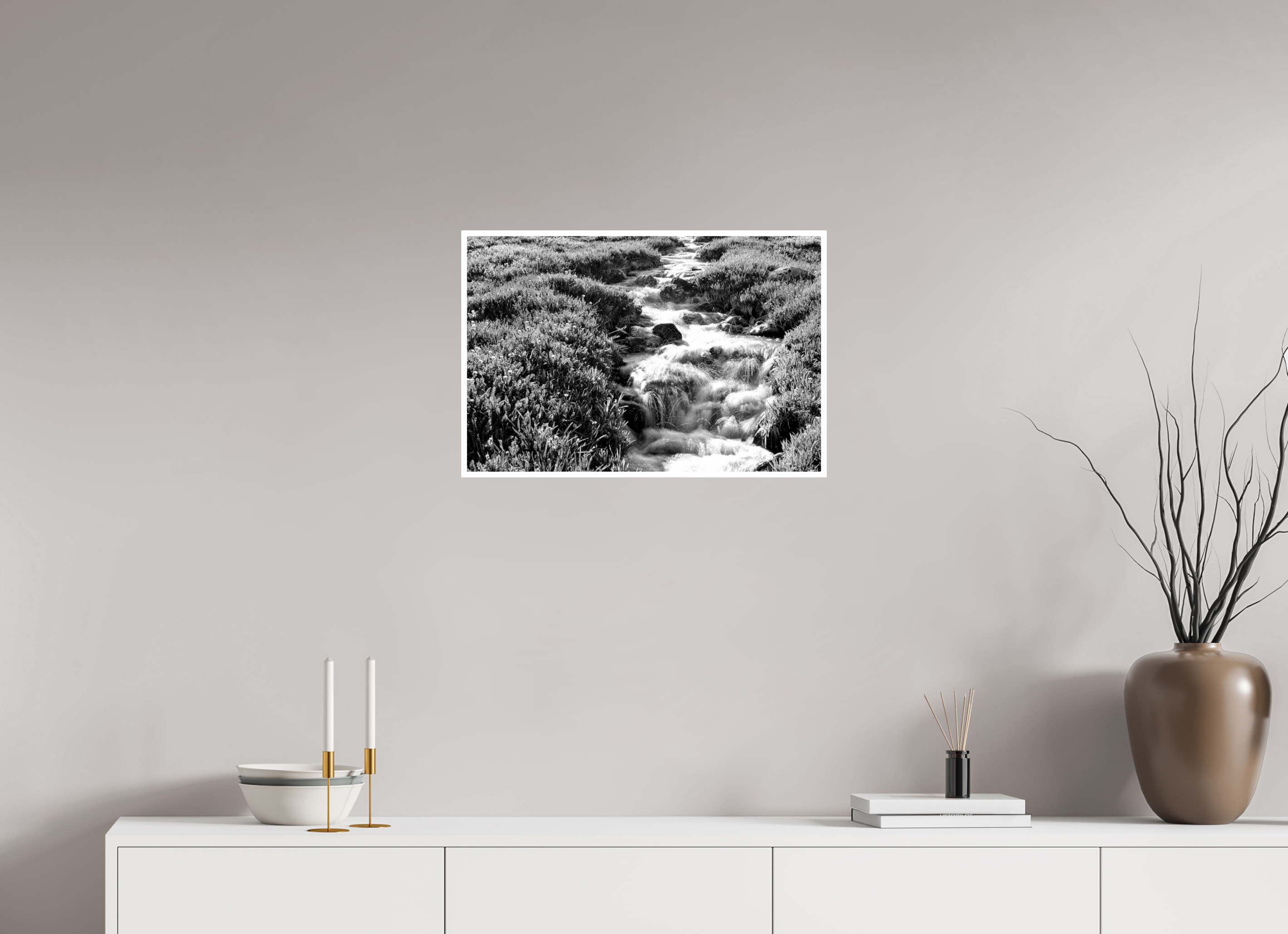 24 x 16″, Ilford Baryta Paper Sunset fireworks