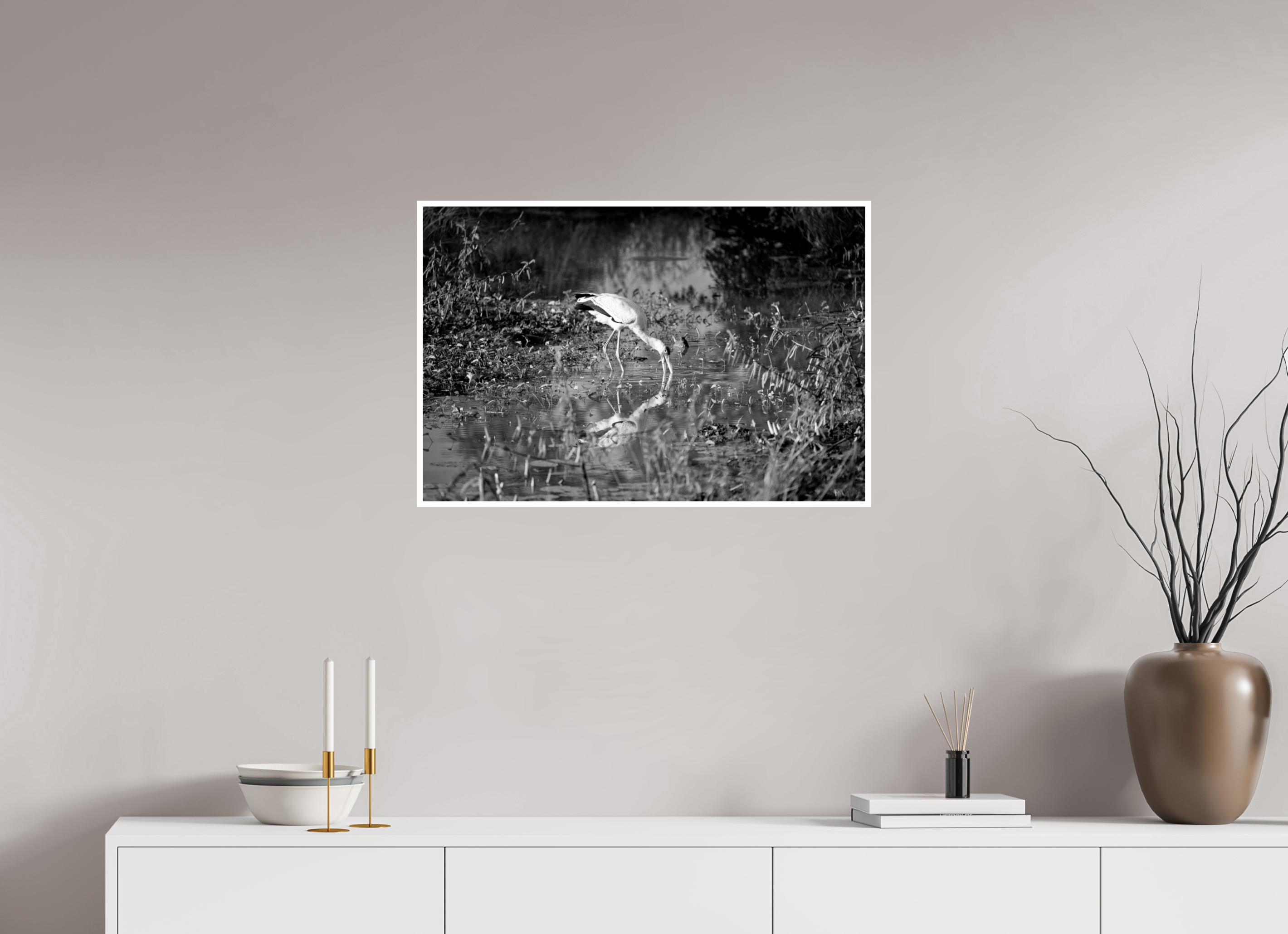 30 x 20″, Ilford Baryta Paper Fishing!