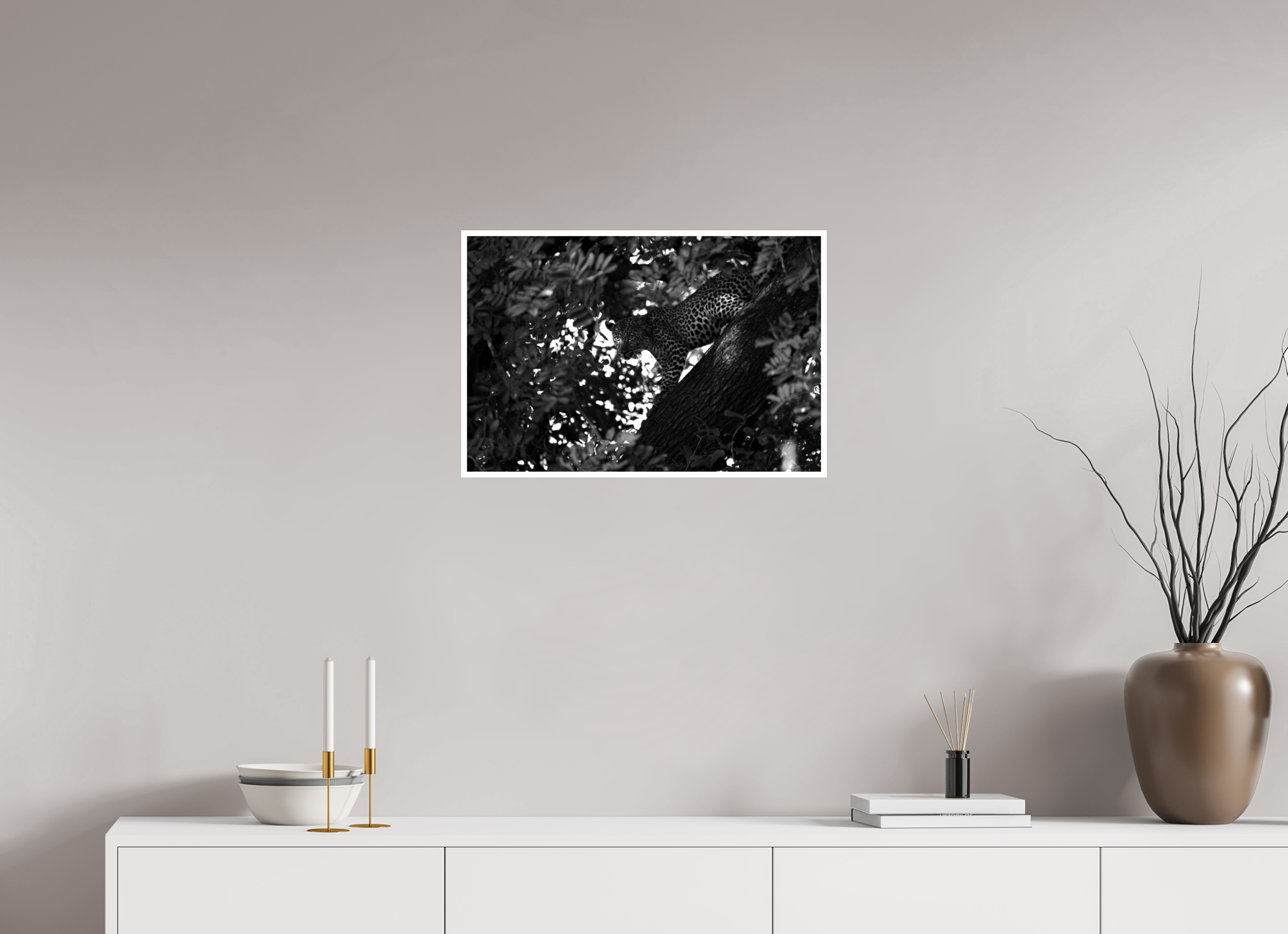 24 x 16″, Ilford Baryta Paper The Hunt Begins in Shadow