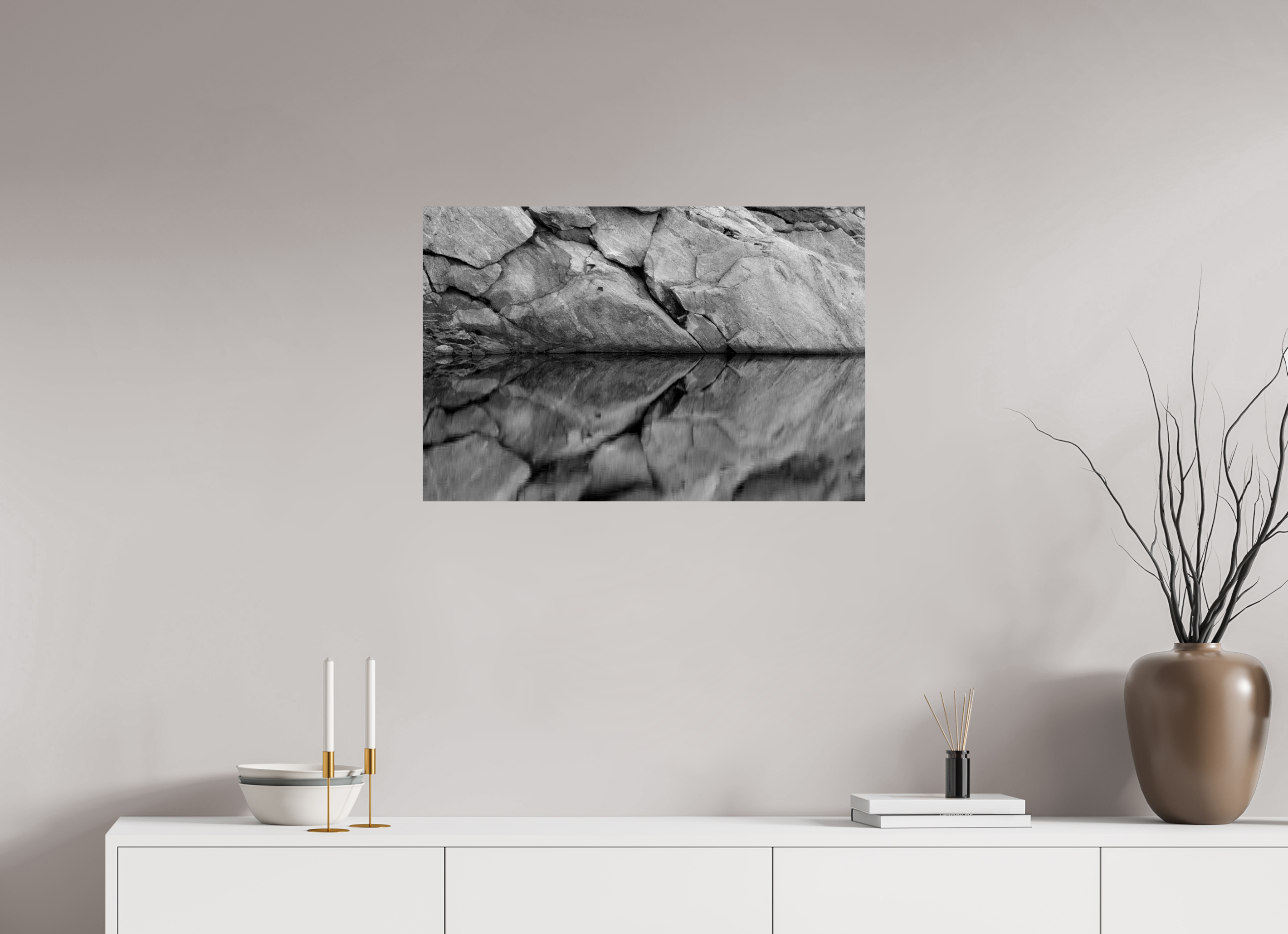 30 x 20″, EL-Ilford-BW-1 Reflections 1