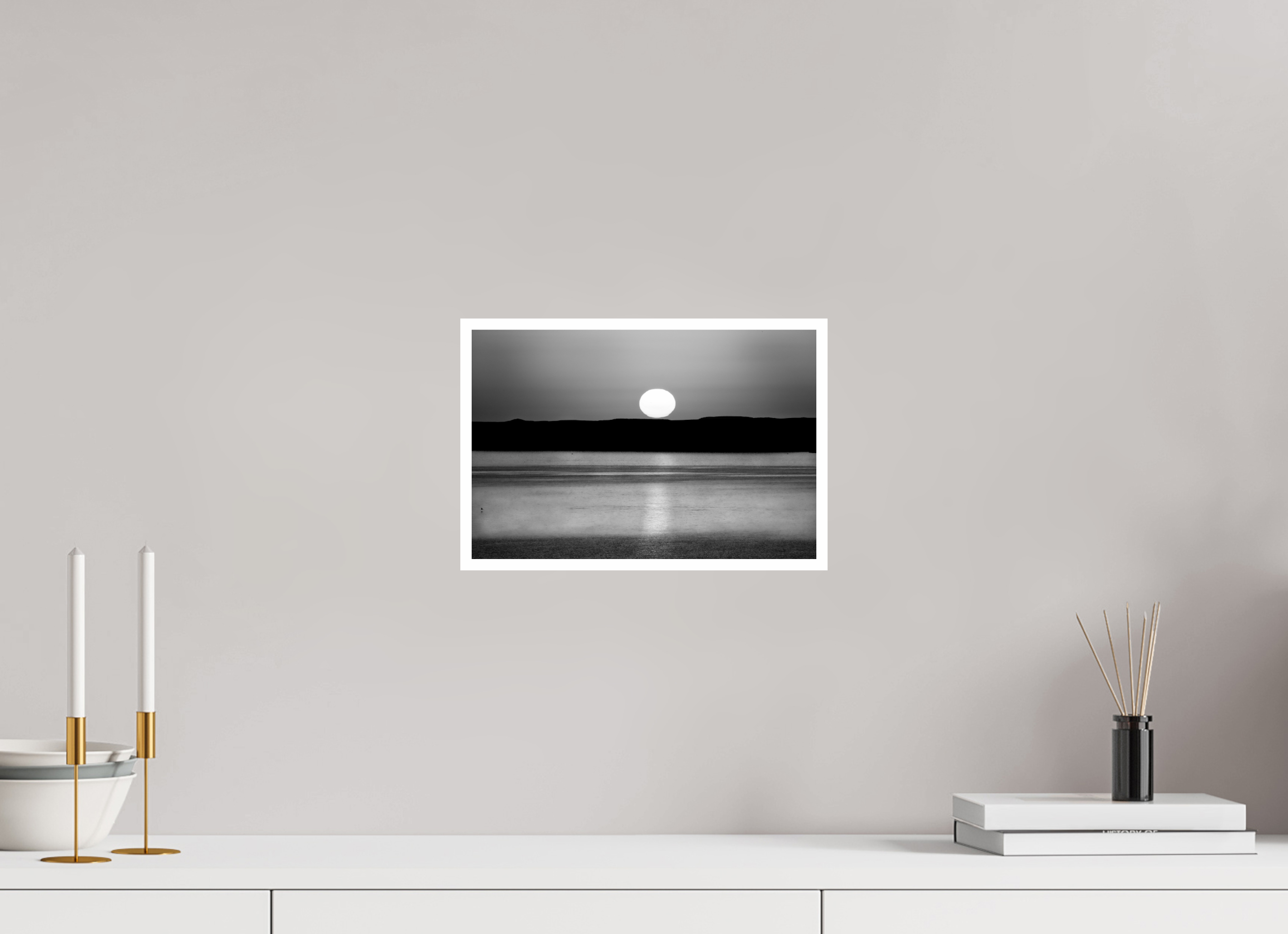 12 x 8″, Ilford Baryta Paper Abu Simbel Sunrise