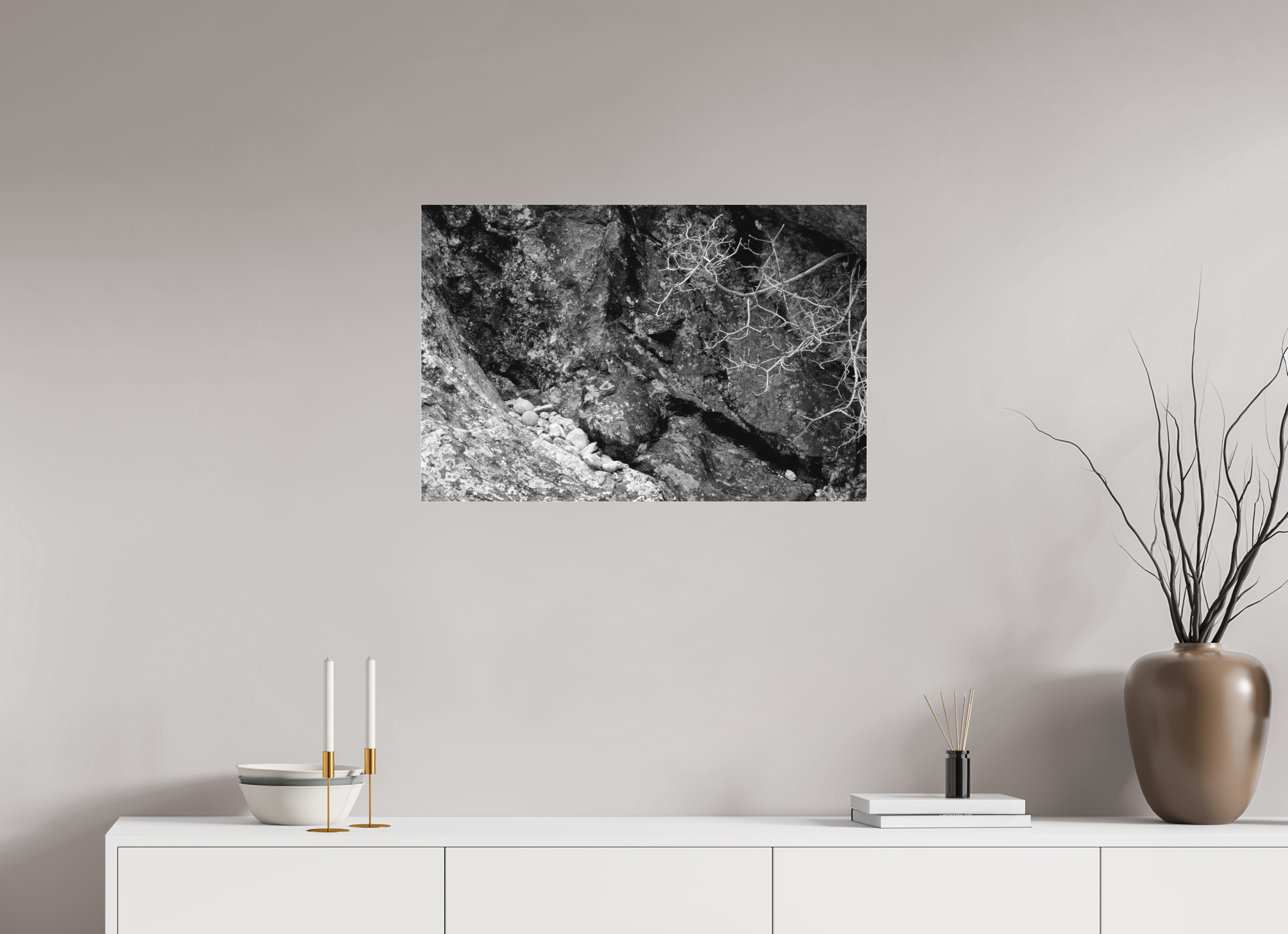 30 x 20″, Ilford B&W Under Acrylic: glossy Repository