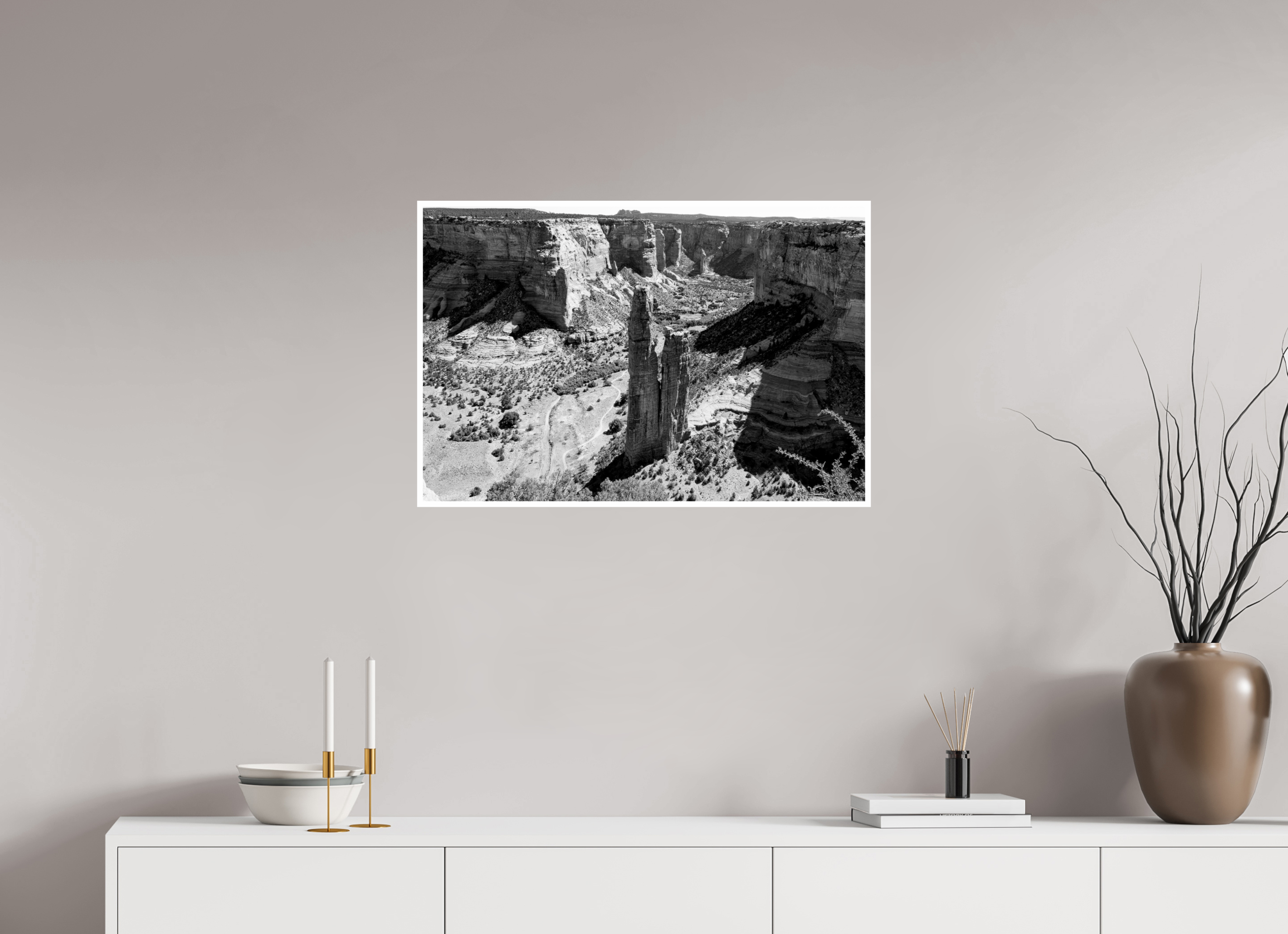 30 x 20″, Ilford B&W Paper: glossy Defiant Towers