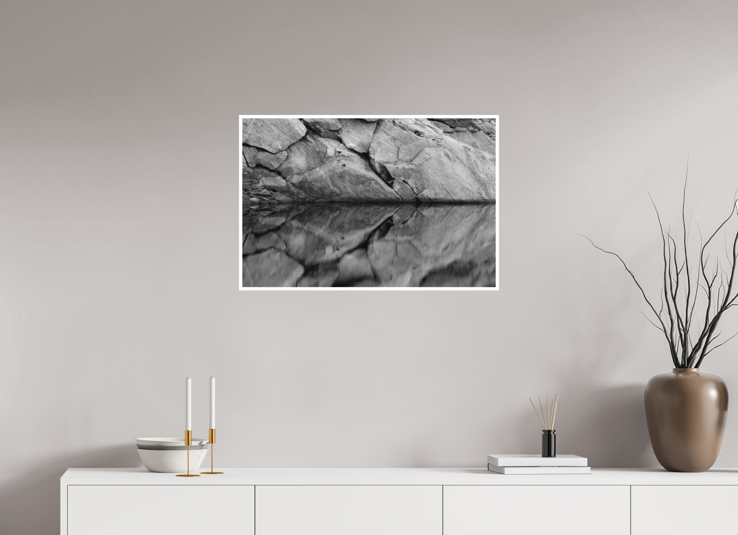 30 x 20″, Ilford B&W Paper: matte Reflections 1