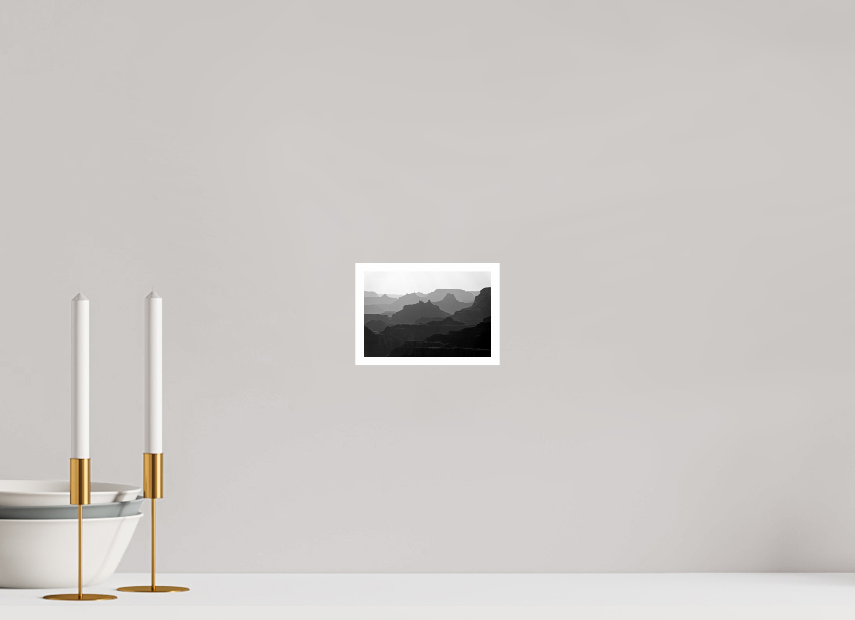 6 x 4″, Ilford Baryta Paper Shades of the Canyon